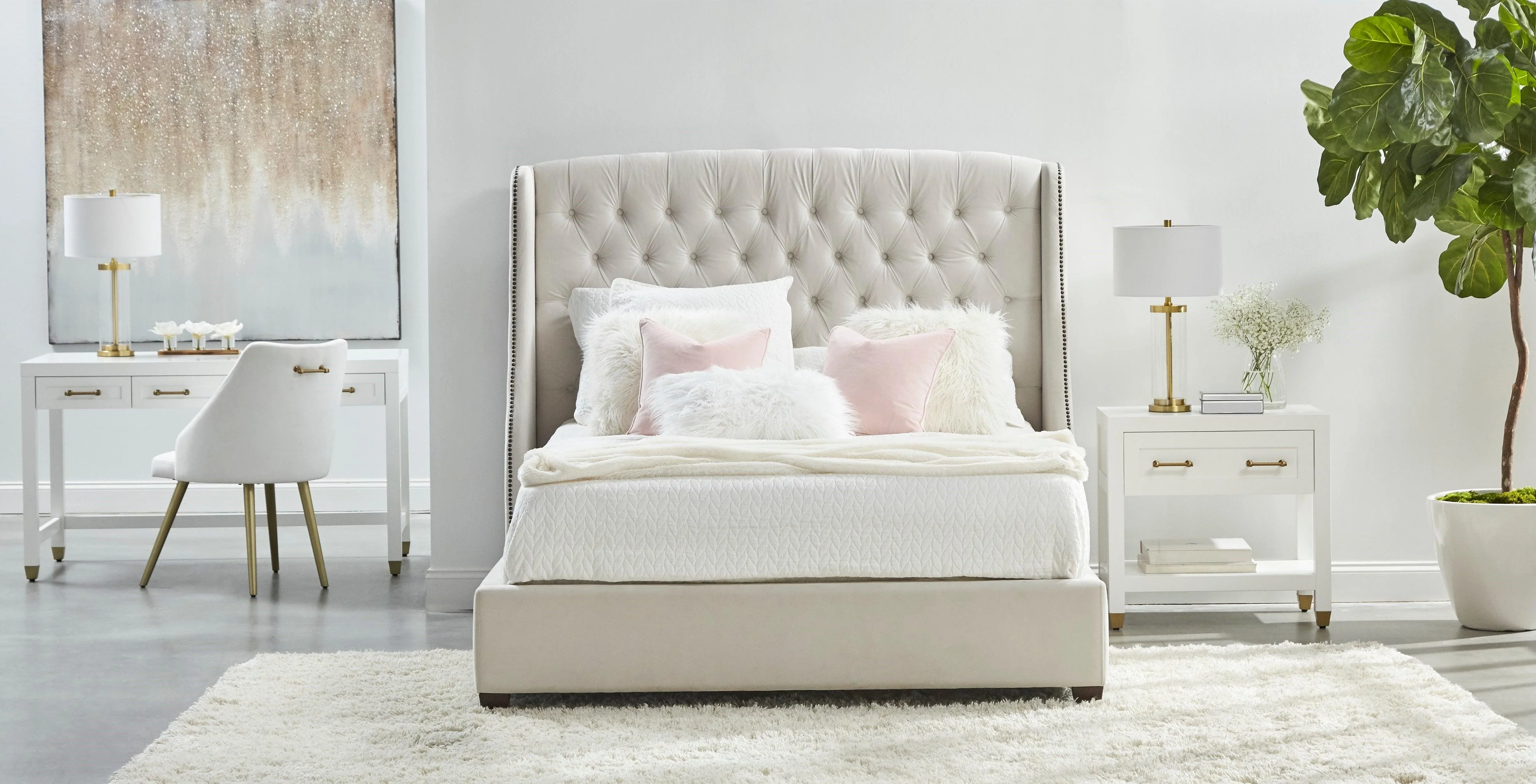 Stella 1-Drawer Nightstand - Image 8