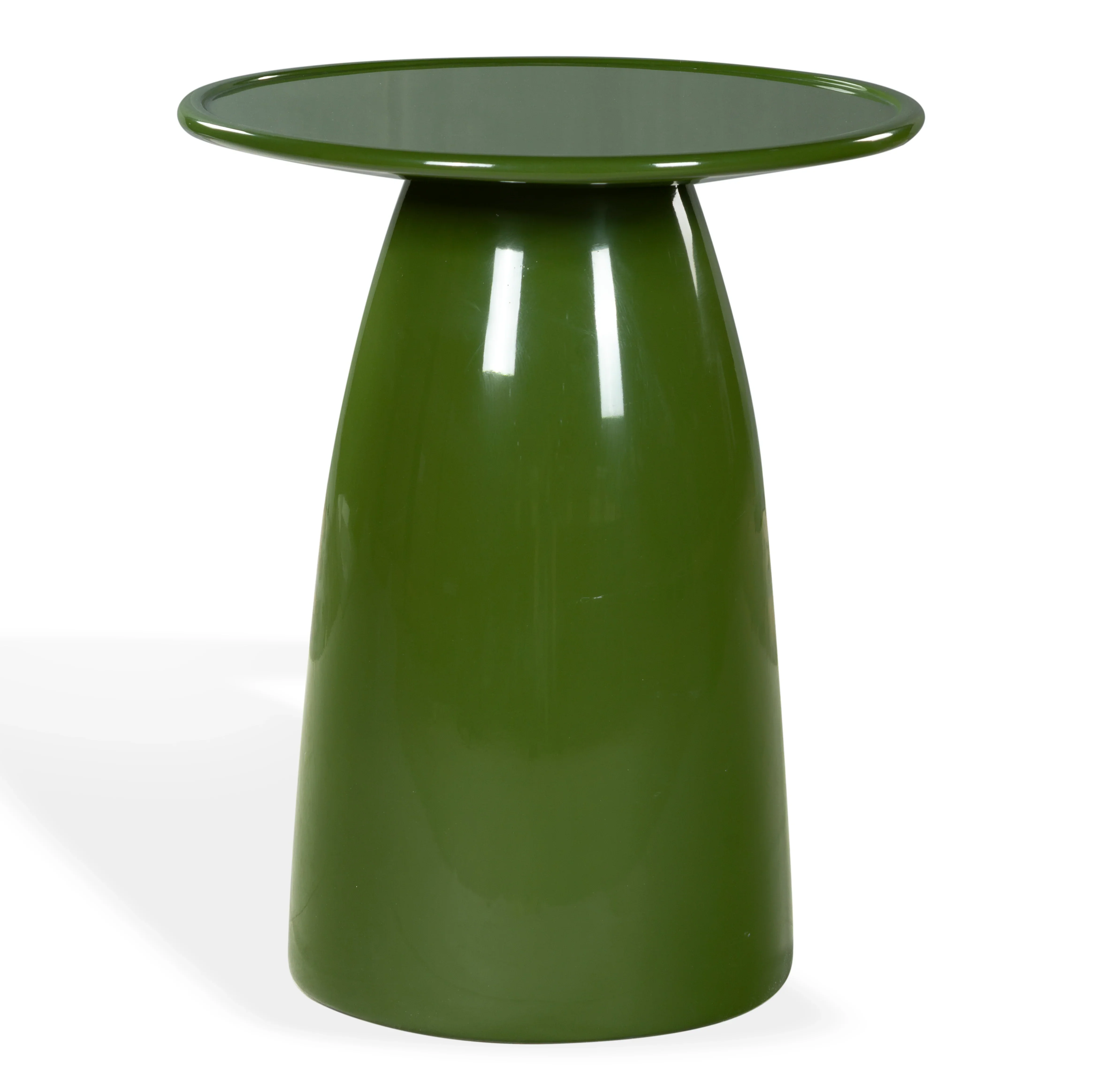 Stephan Concrete High Gloss Finish Accent Table - Image 4