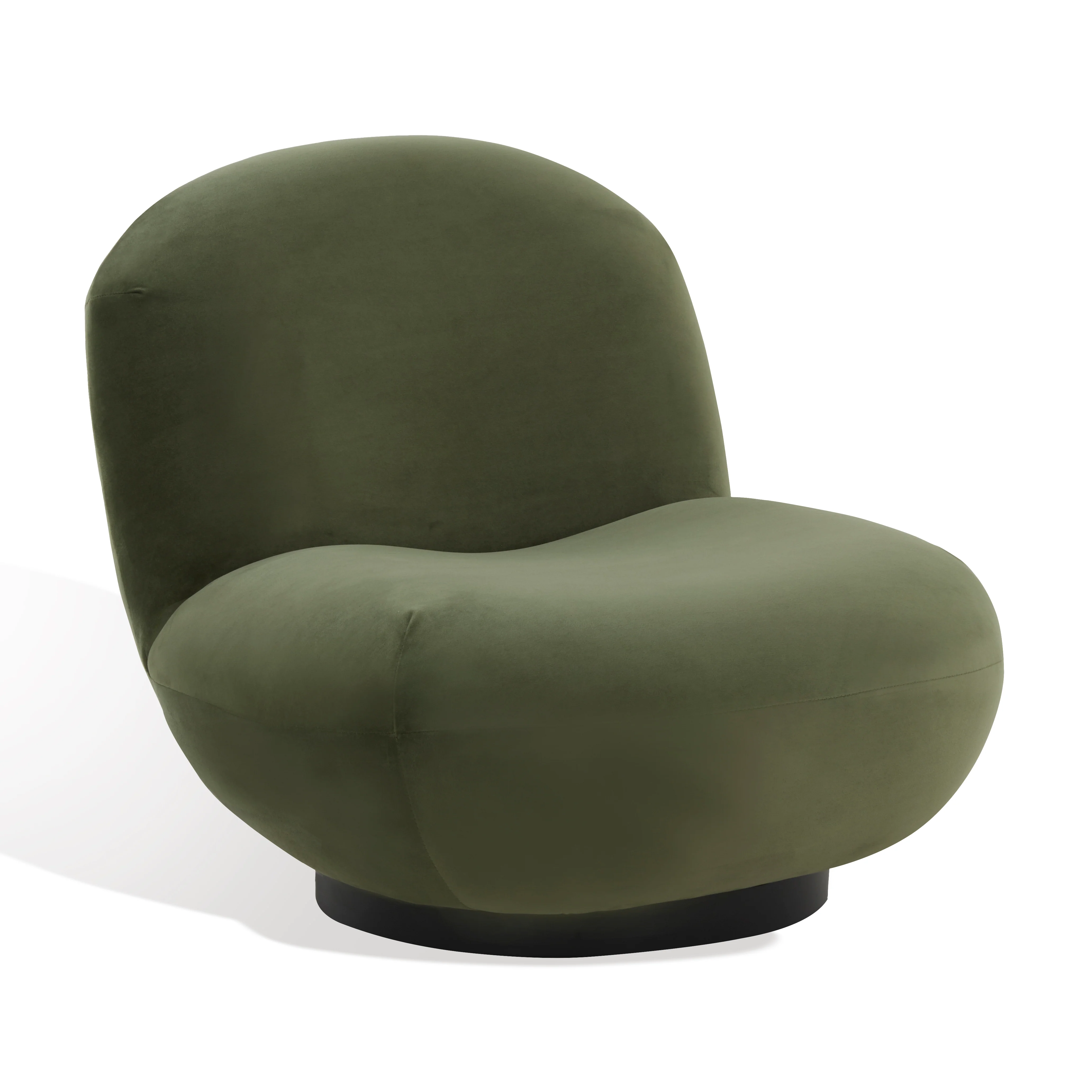 Stevie Velvet Accent Chair - Image 10