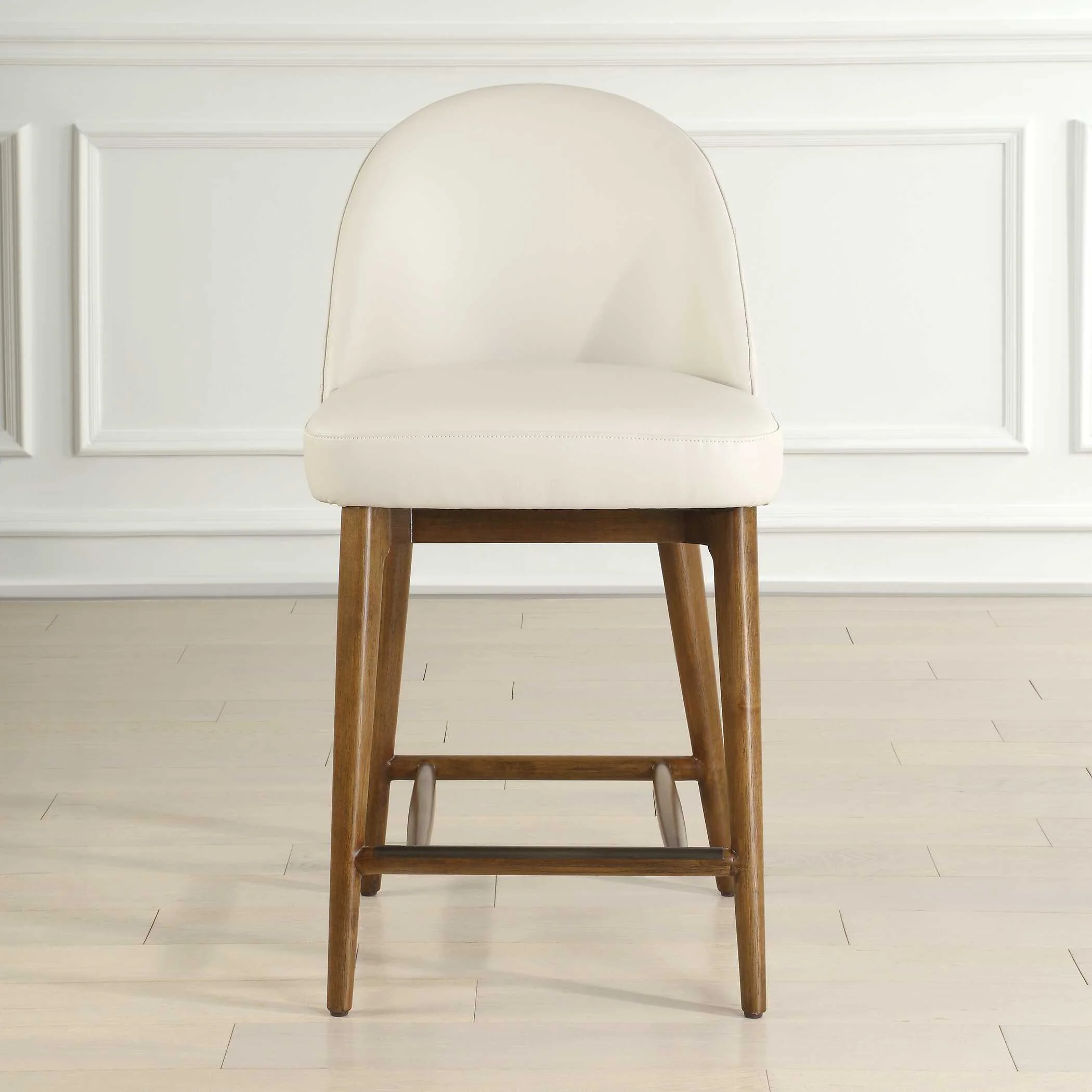 Stitches Leather Counter Stool - Image 2