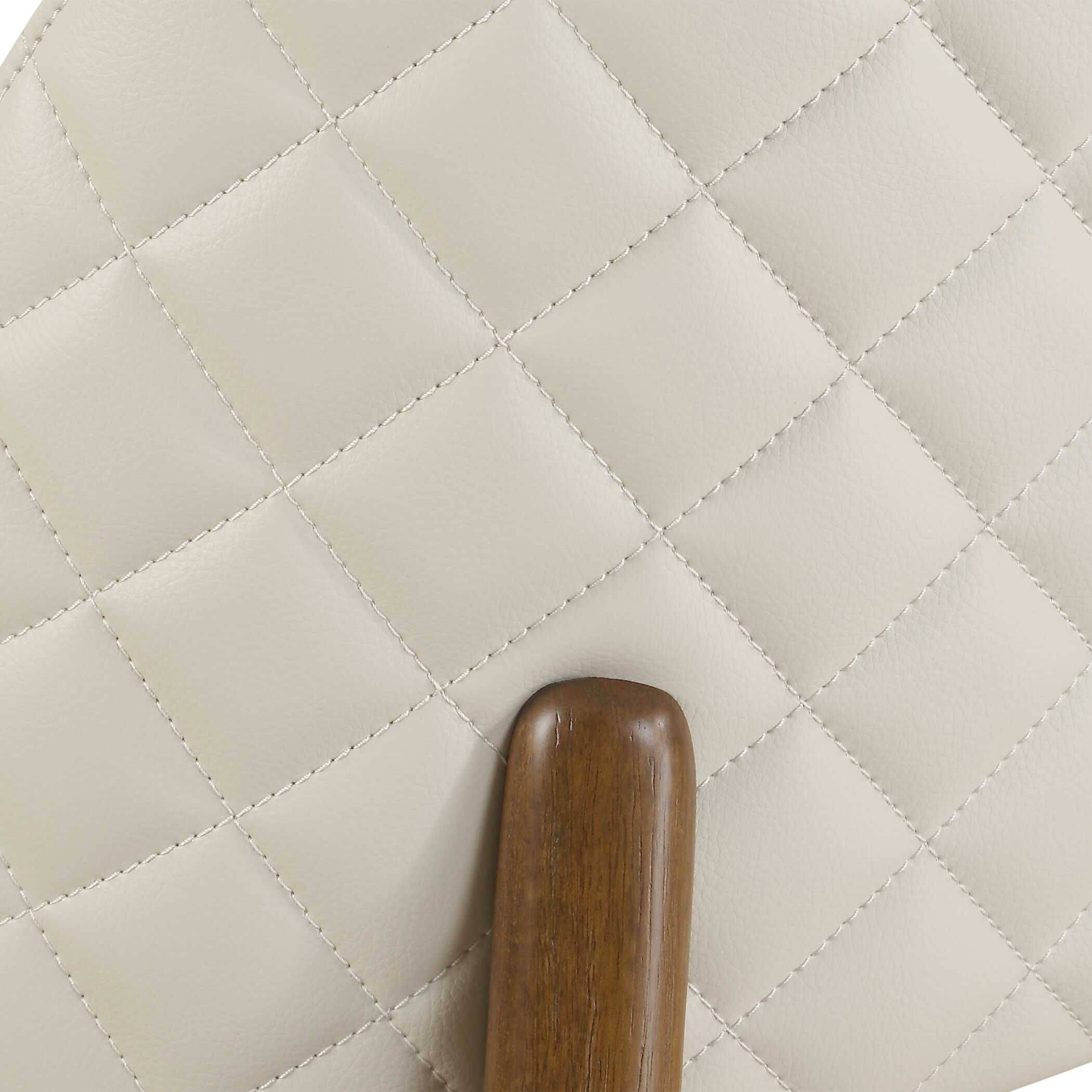 Stitches Leather Counter Stool - Image 7