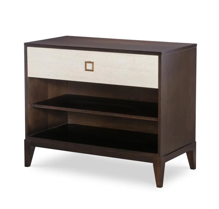 Stocked Single Drawer Large Nightstand