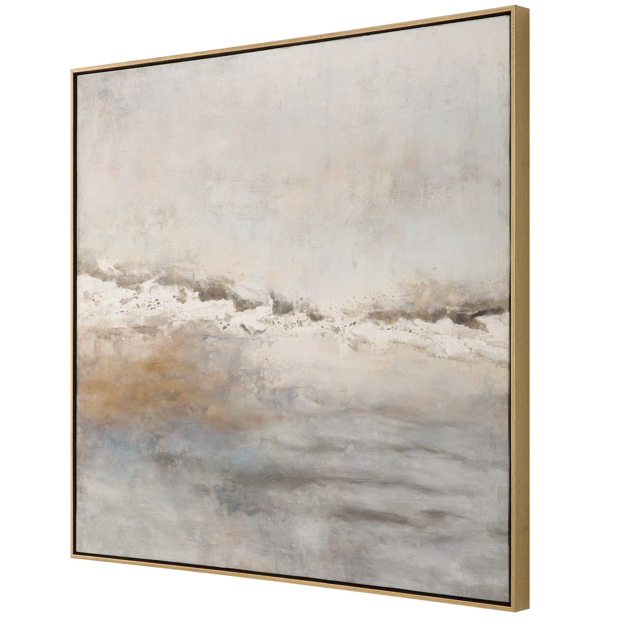 Storm Clouds Abstract Hand Painted Art - Image 4