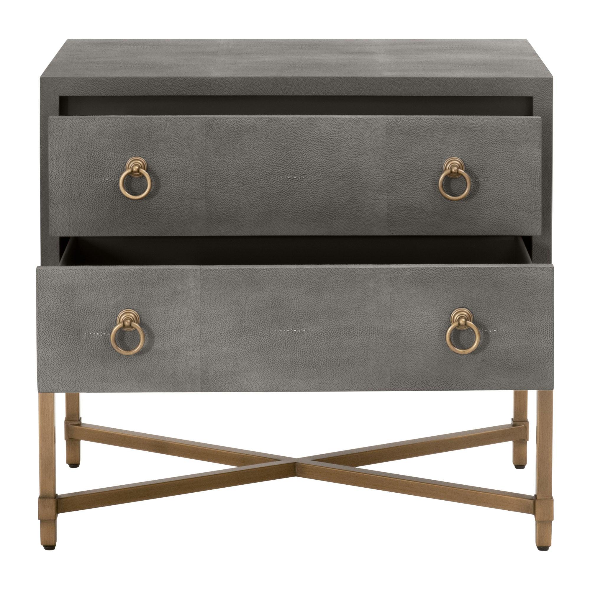Strand Shagreen 2-Drawer Nightstand - Image 2