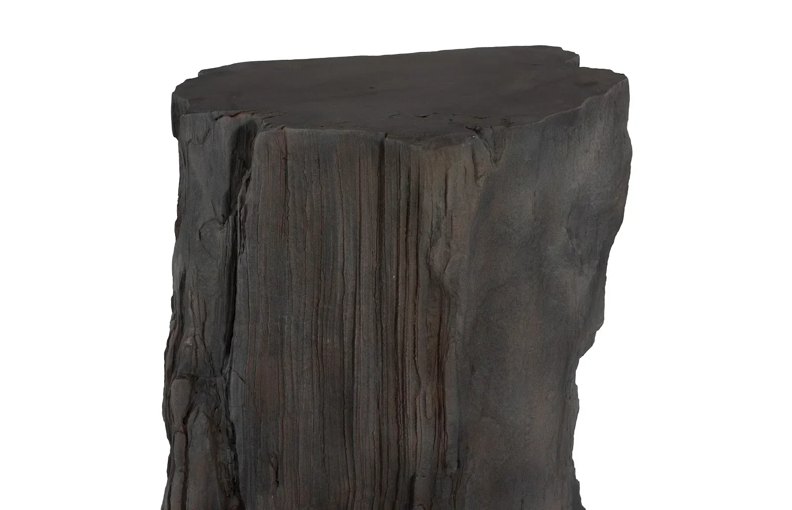 Stratified Cast Stone Pedestal - Image 3