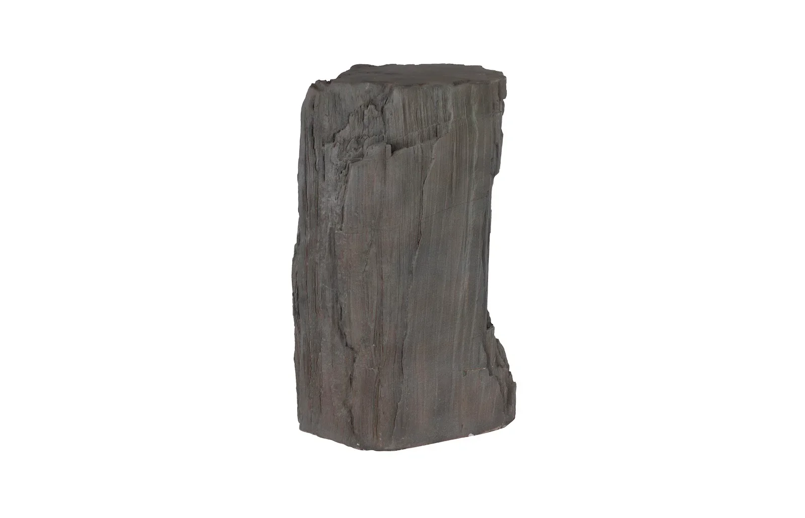 Stratified Cast Stone Pedestal