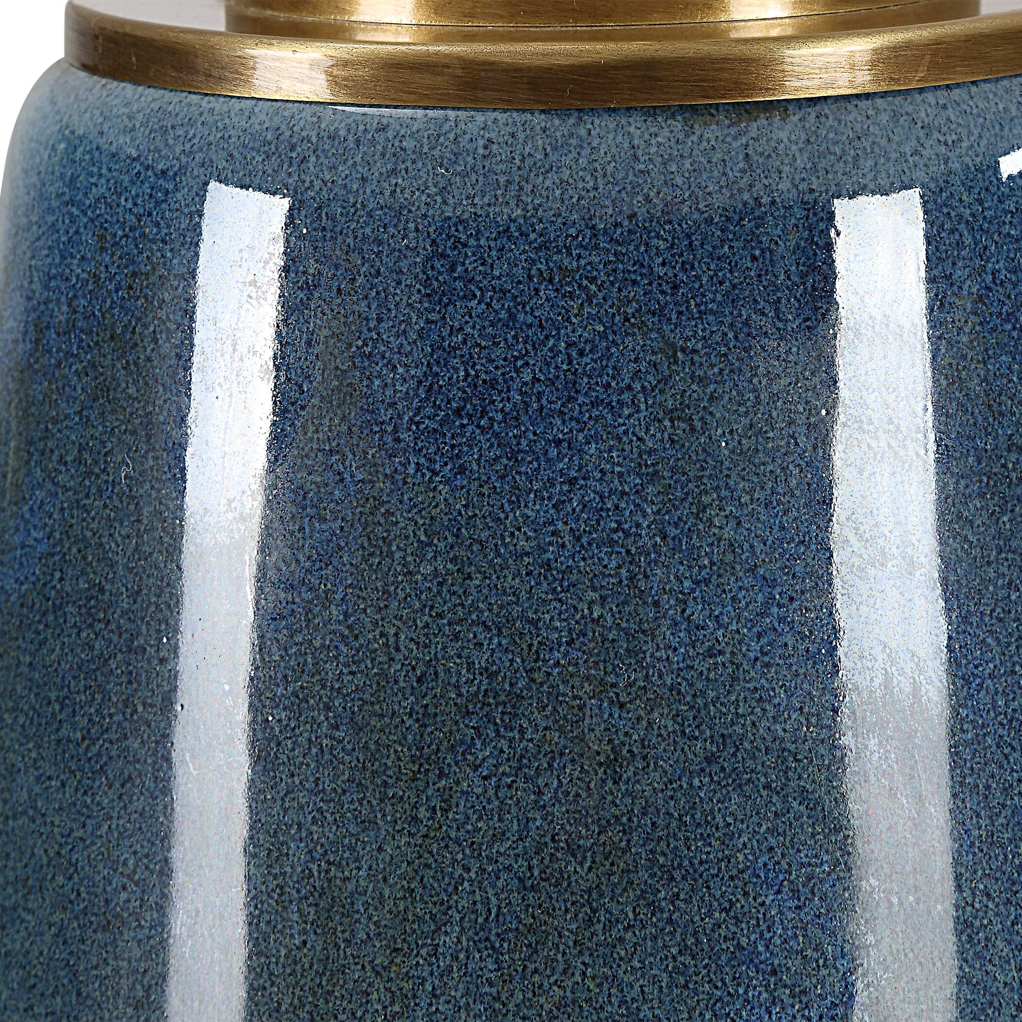 Submerged Deep Blue Table Lamp - Image 7