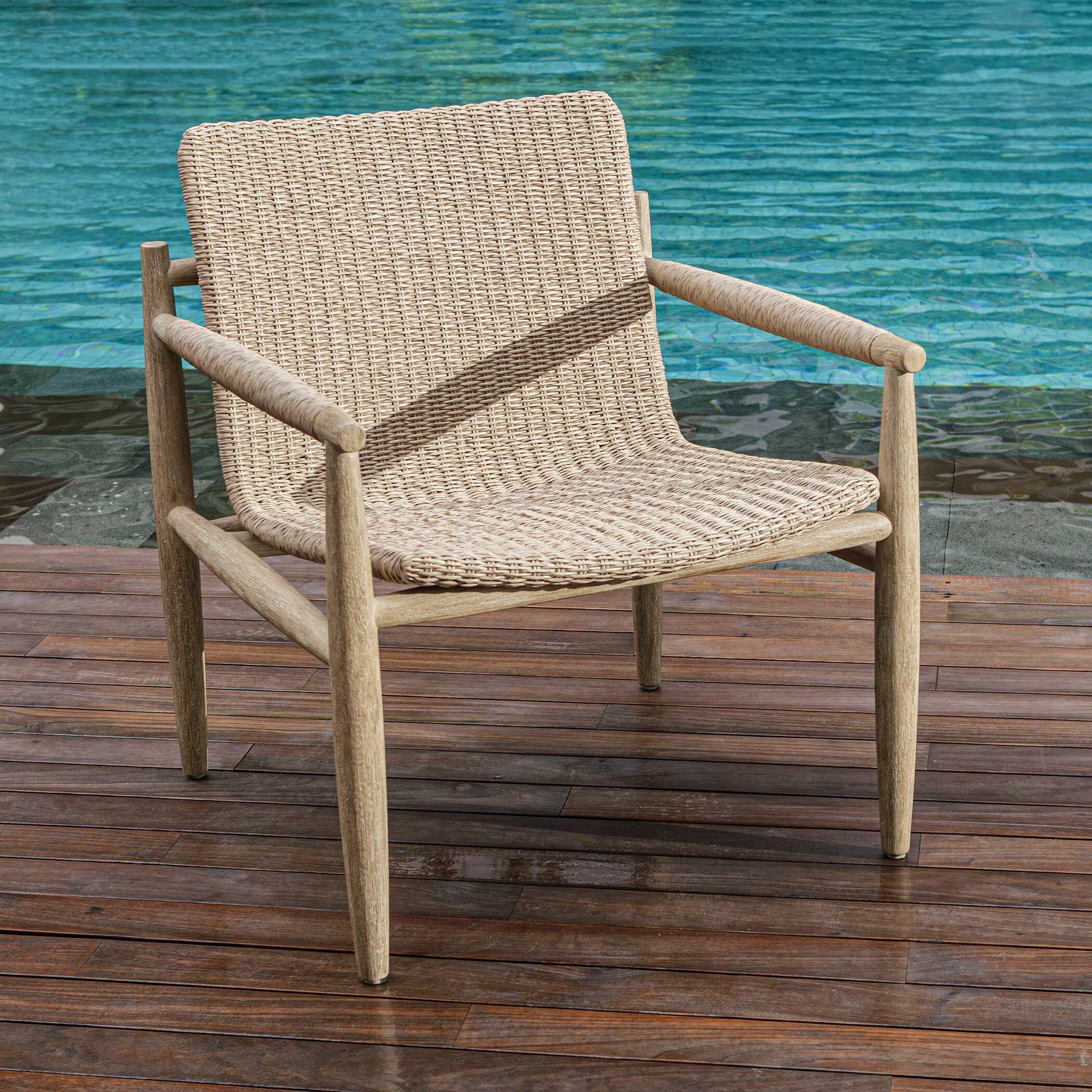 Sumba Wicker Outdoor Lounge Chair - Image 5