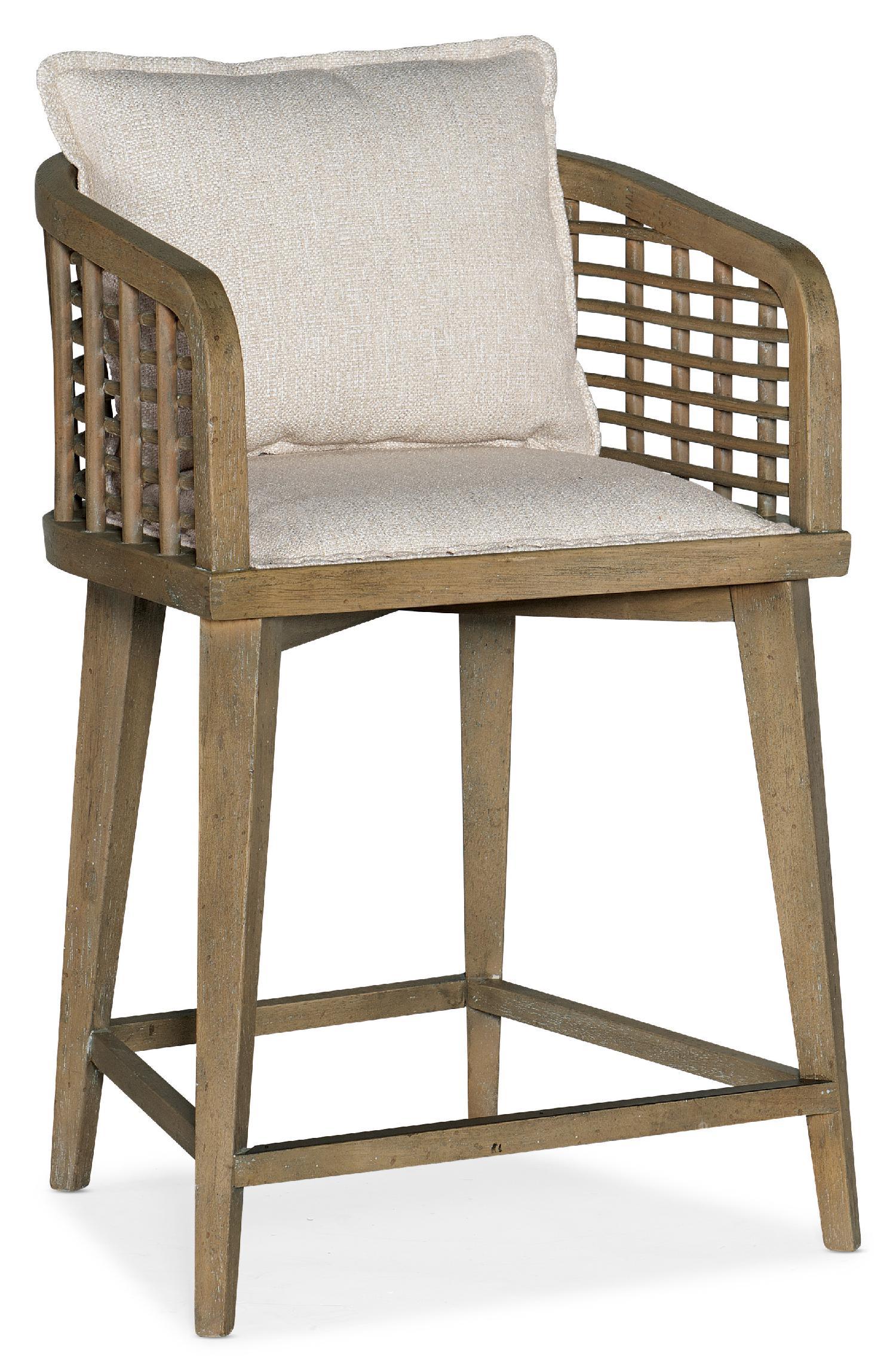 Sundance Barrel Back Swivel Counter Stool - Set of 2