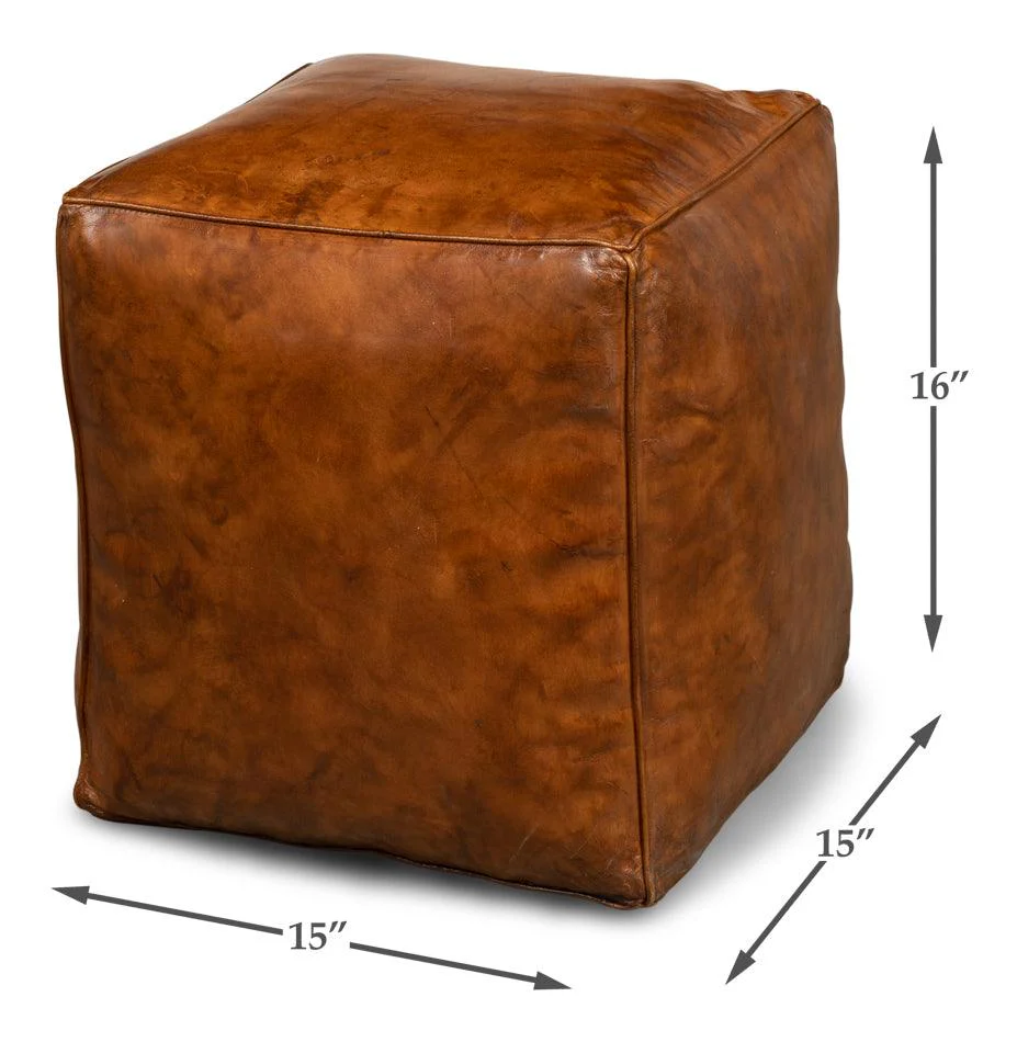 Sunday Afternoon Leather Cube - Image 5