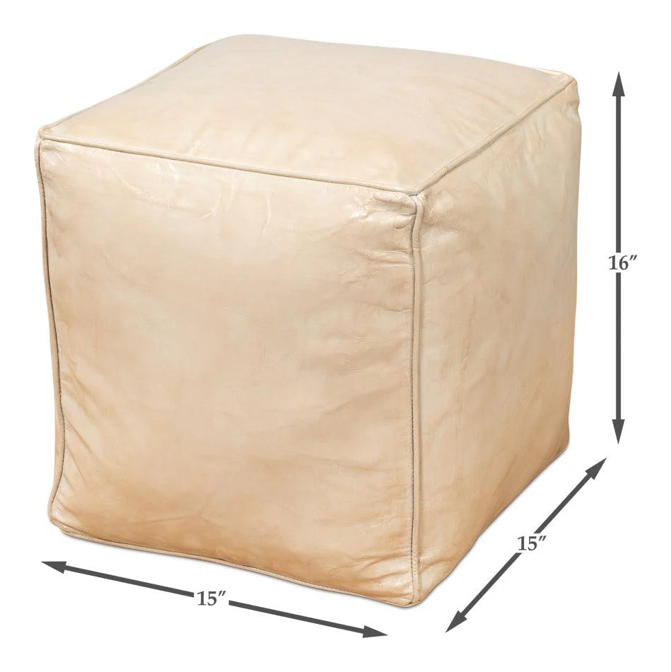 Sunday Afternoon Leather Cube - Image 4