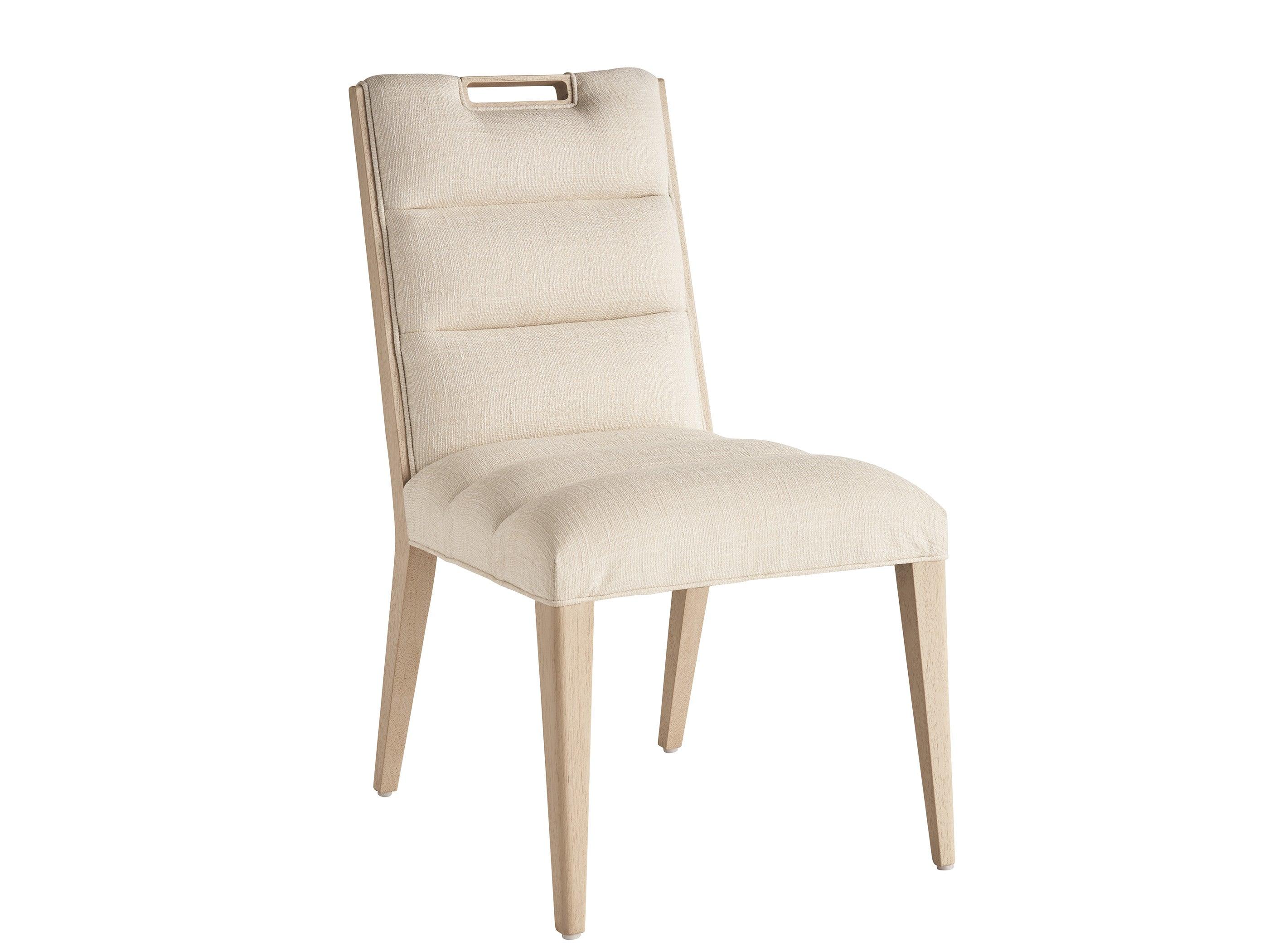 Sunset Key Aiden Channeled Upholstered Side Chair - Set of 2
