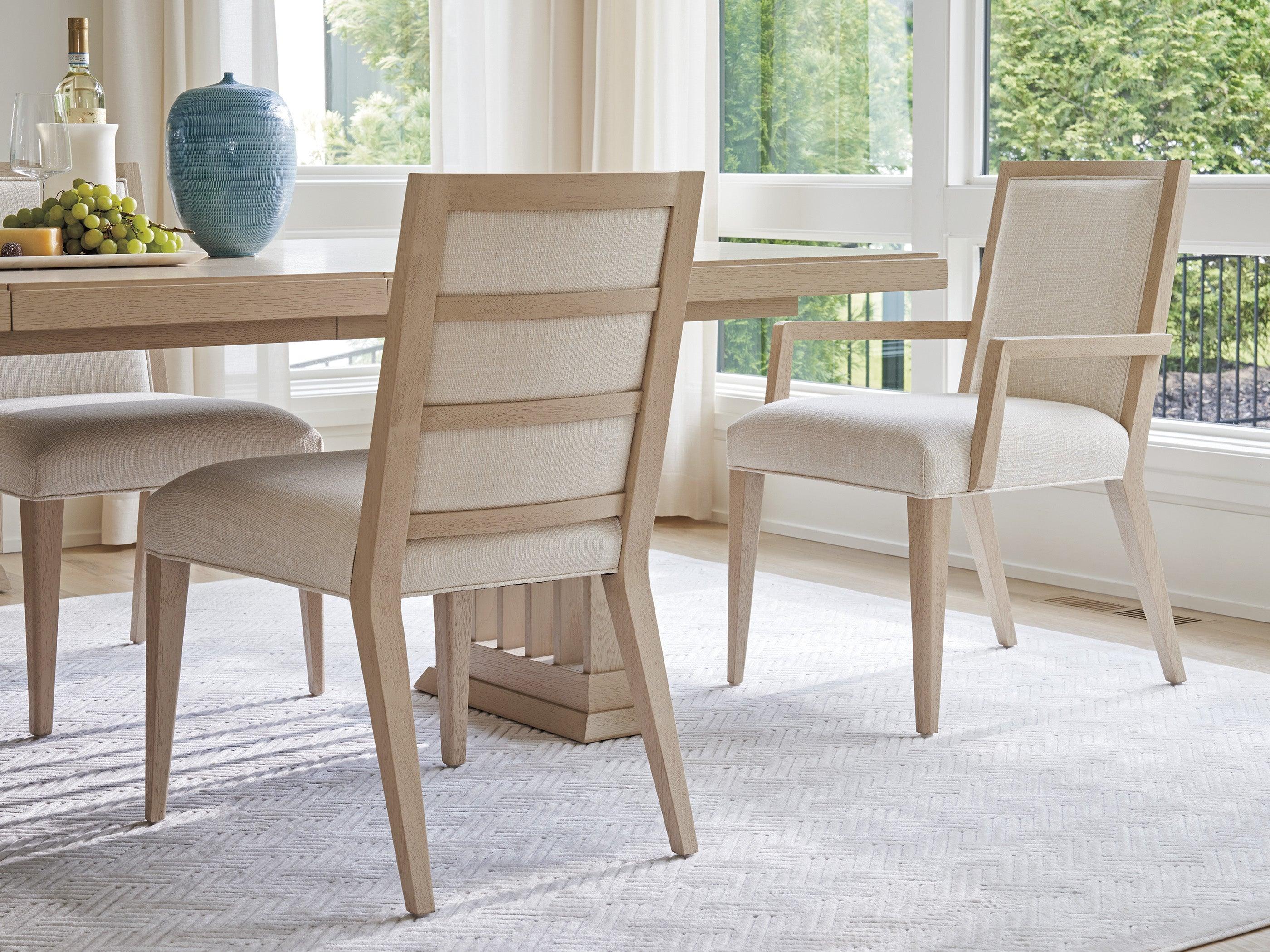 Sunset Key Nicholas Upholstered Arm Chair - Set of 2 - Image 2
