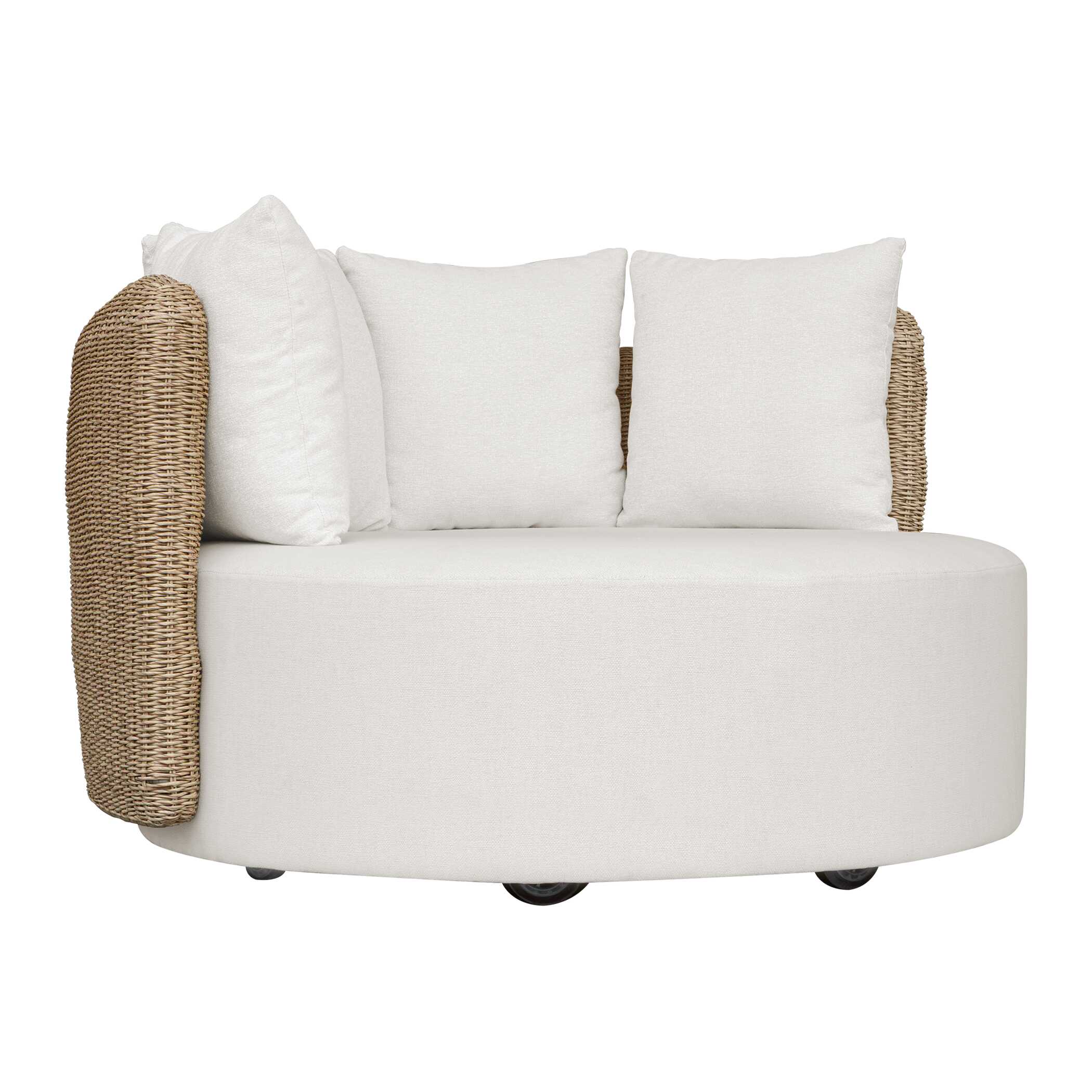 Sunset Outdoor Round Swivel Day Bed - Image 3