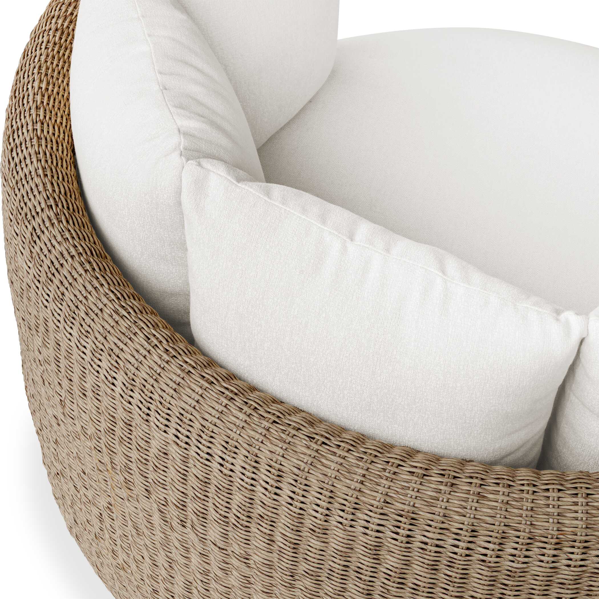 Sunset Outdoor Round Swivel Day Bed - Image 8