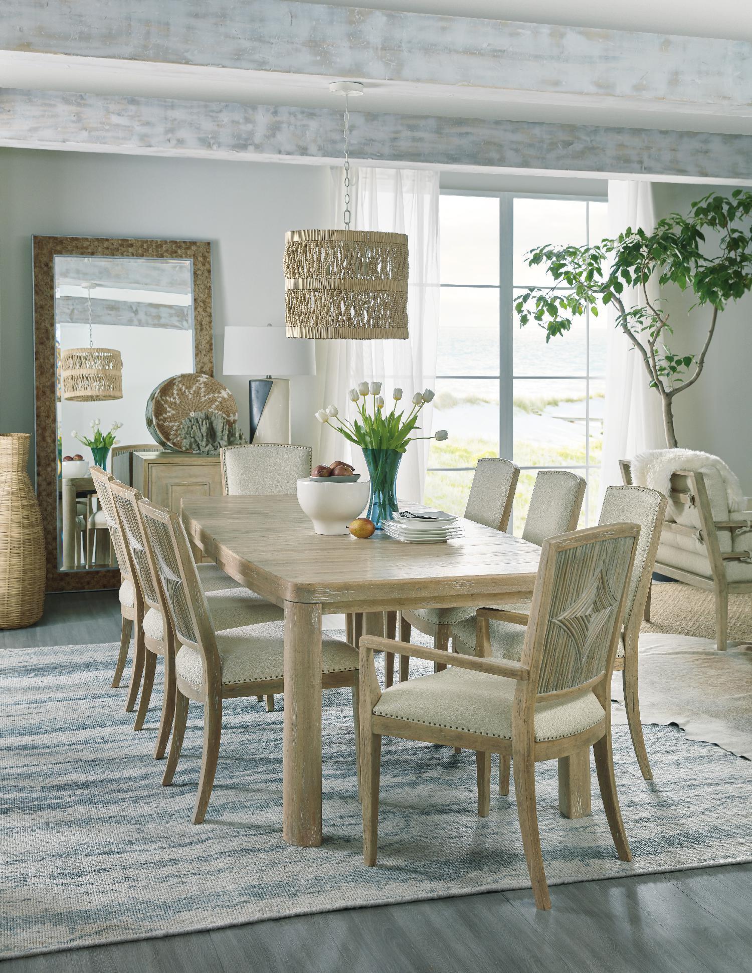 Surfrider Rectangle Dining Table with1-18in leaf - Image 5