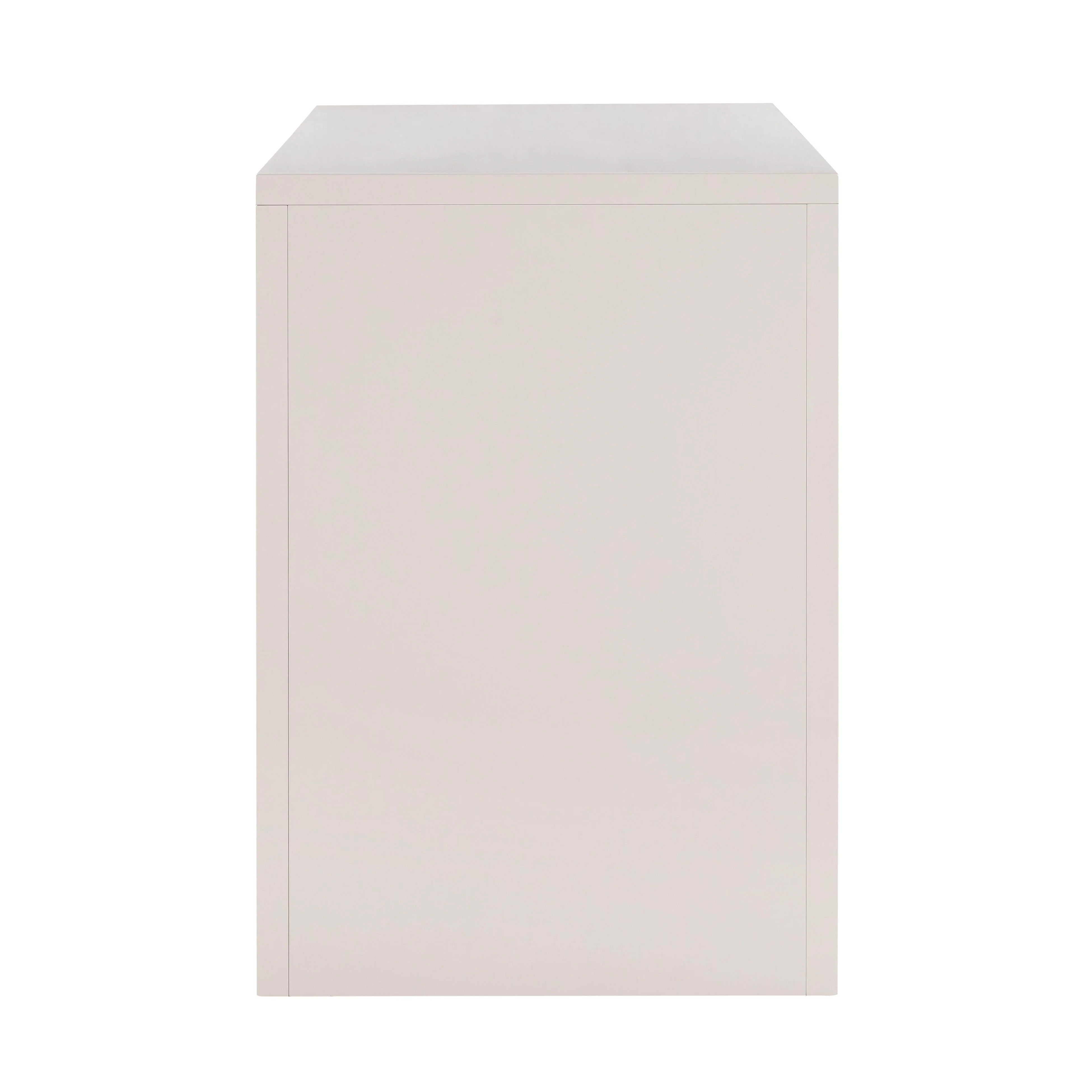 Suzie Cream & Rattan Executive Desk - Image 5