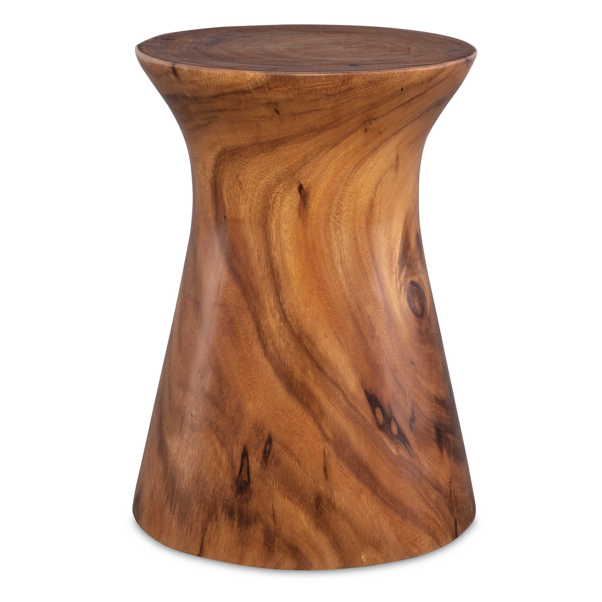 Swell Wooden Accent Table