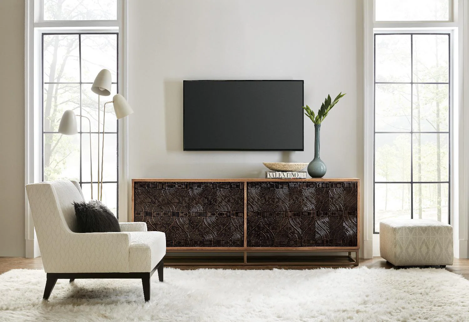 Swirl Door Entertainment Console - Image 4