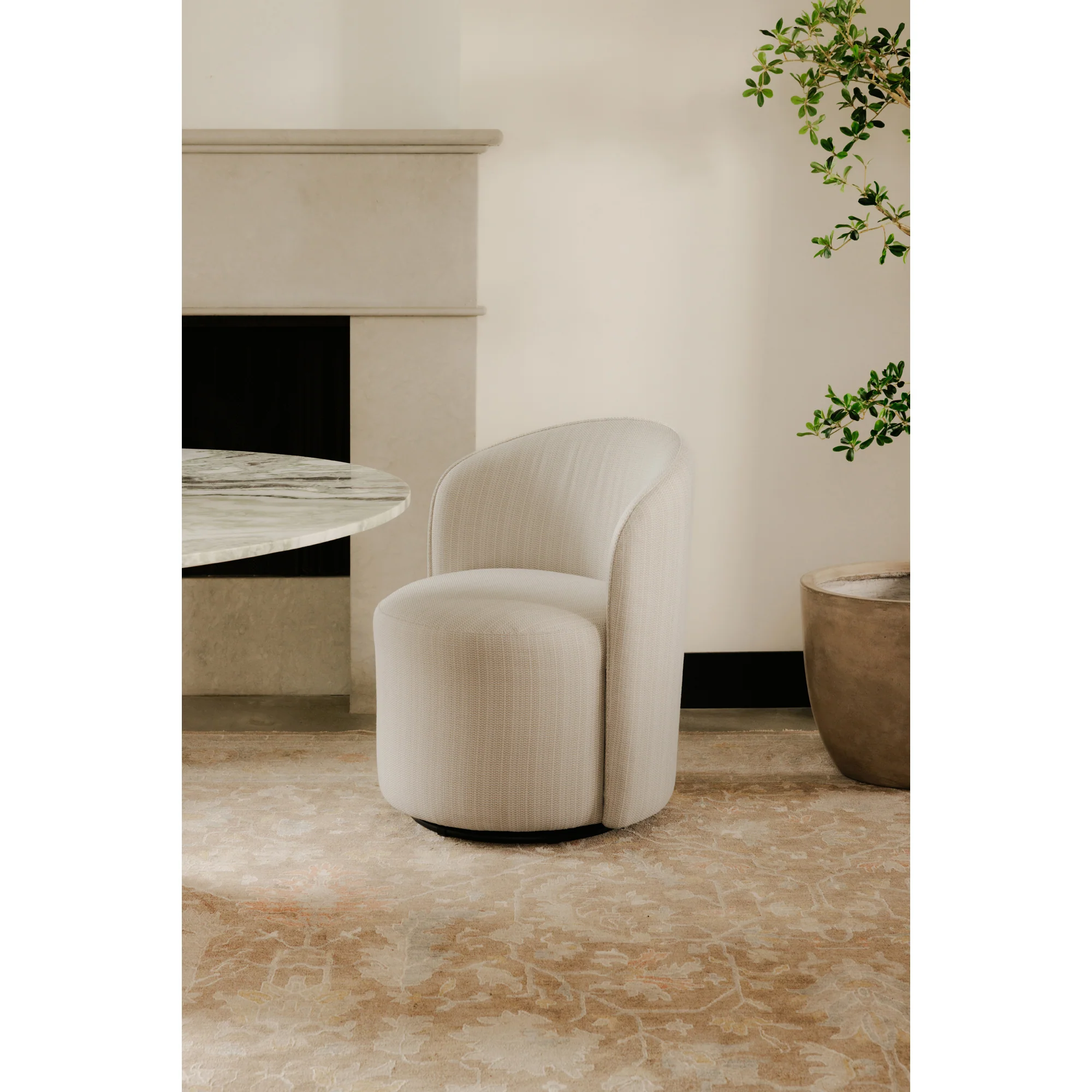 Sylvie Outdoor Swivel Dining Chair - Set of 2 - Image 2