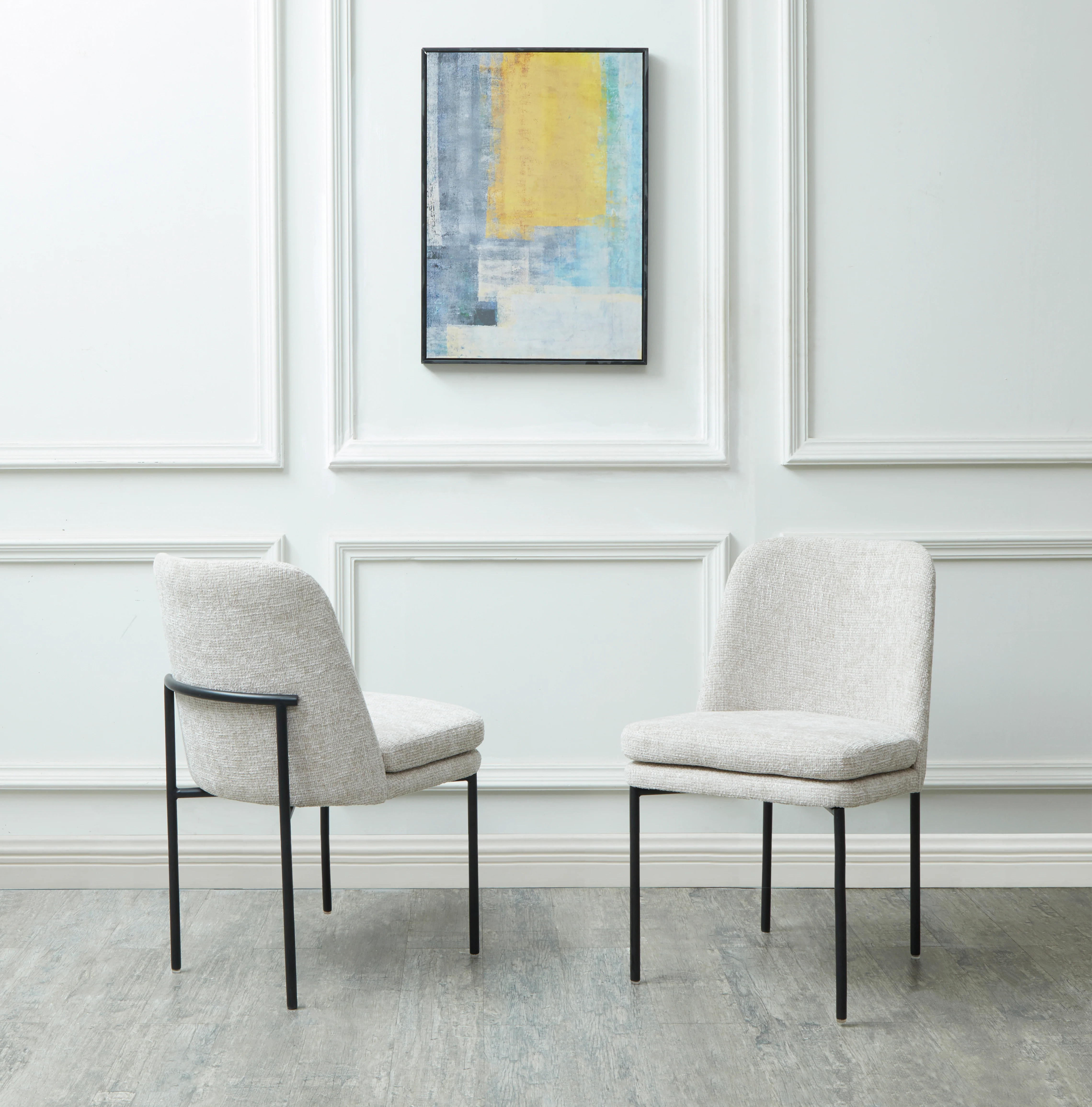 Tamarie Chenille Dining Chair - Image 2