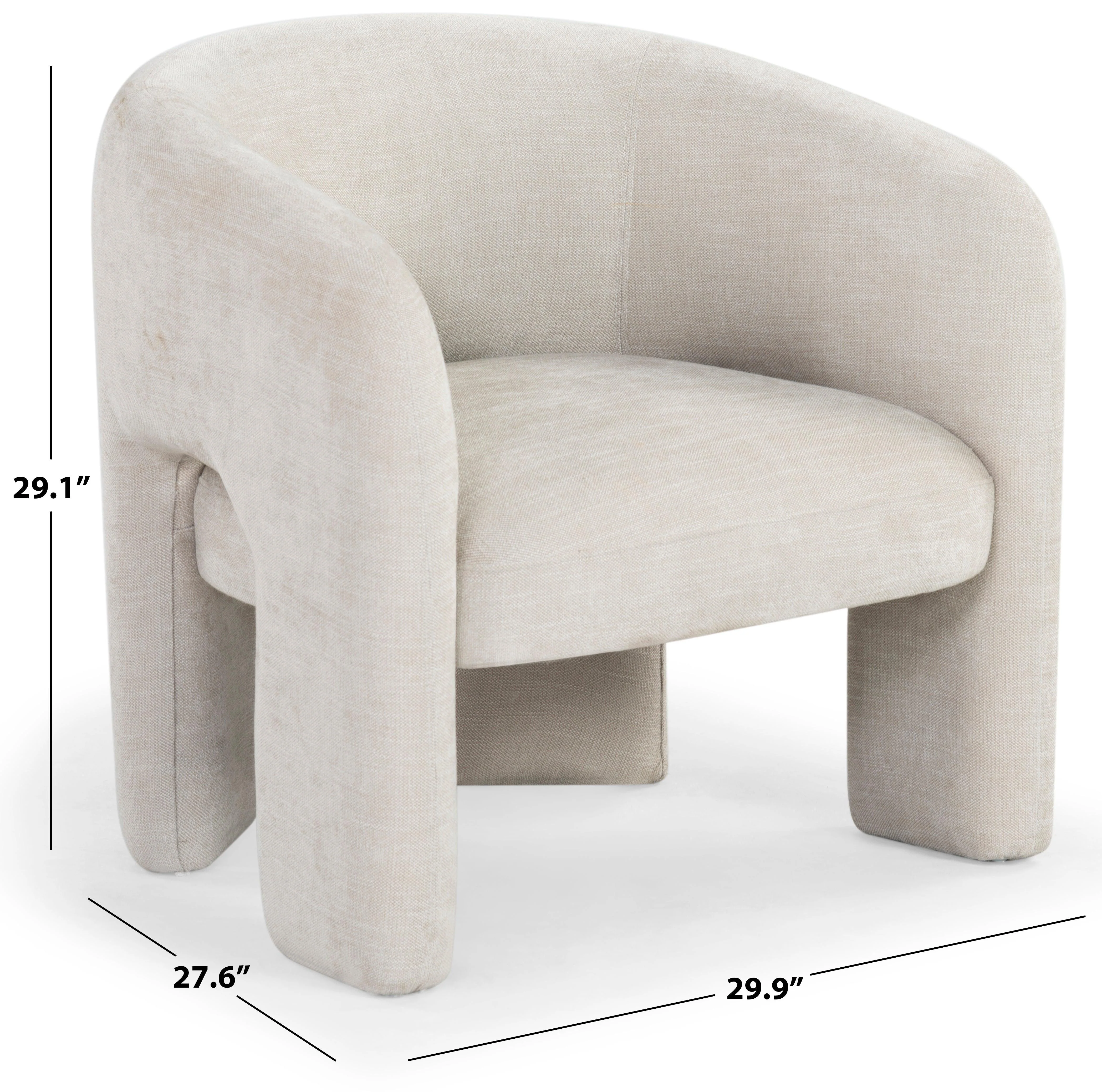 Tamlyn Performance Fabric Accent Chair - Image 5