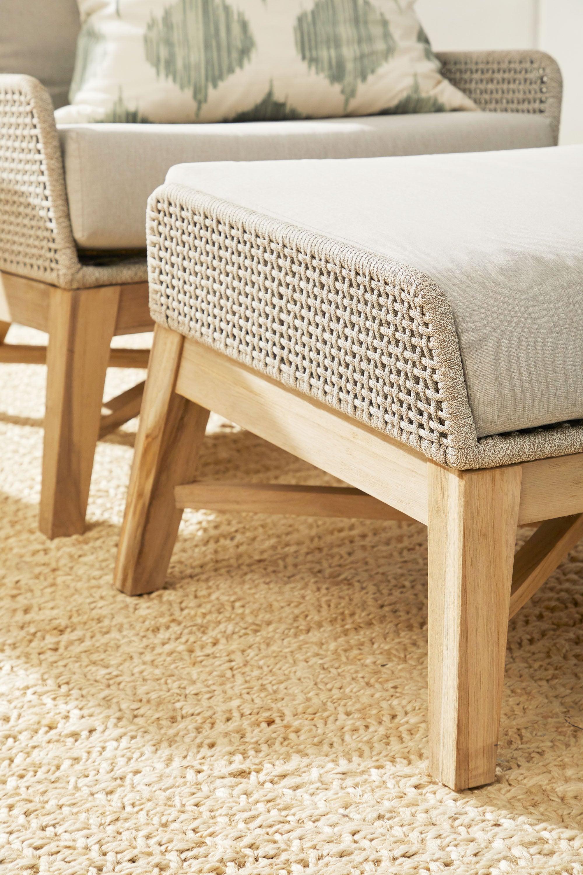 Tapestry Outdoor Footstool - Image 11