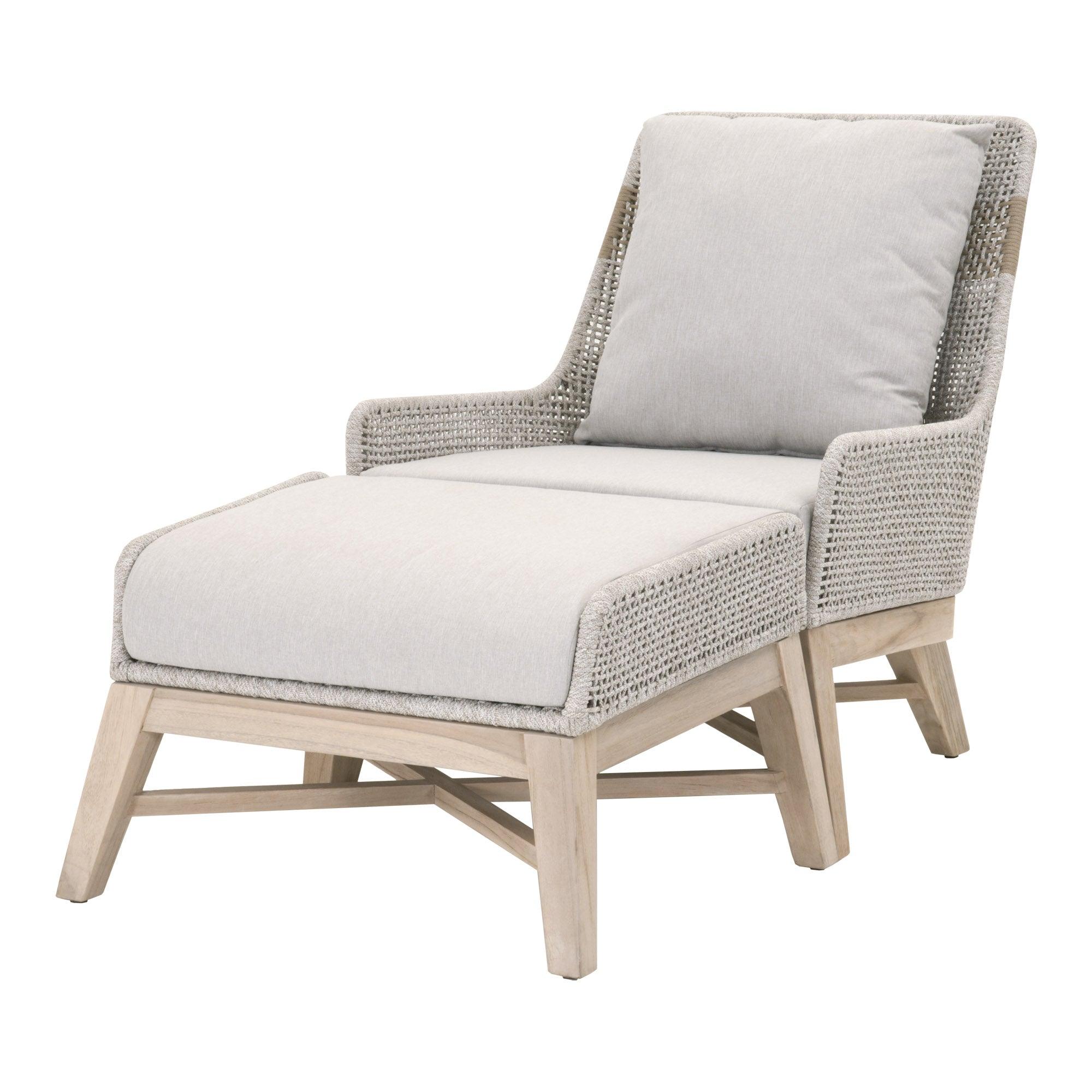 Tapestry Outdoor Footstool - Image 3