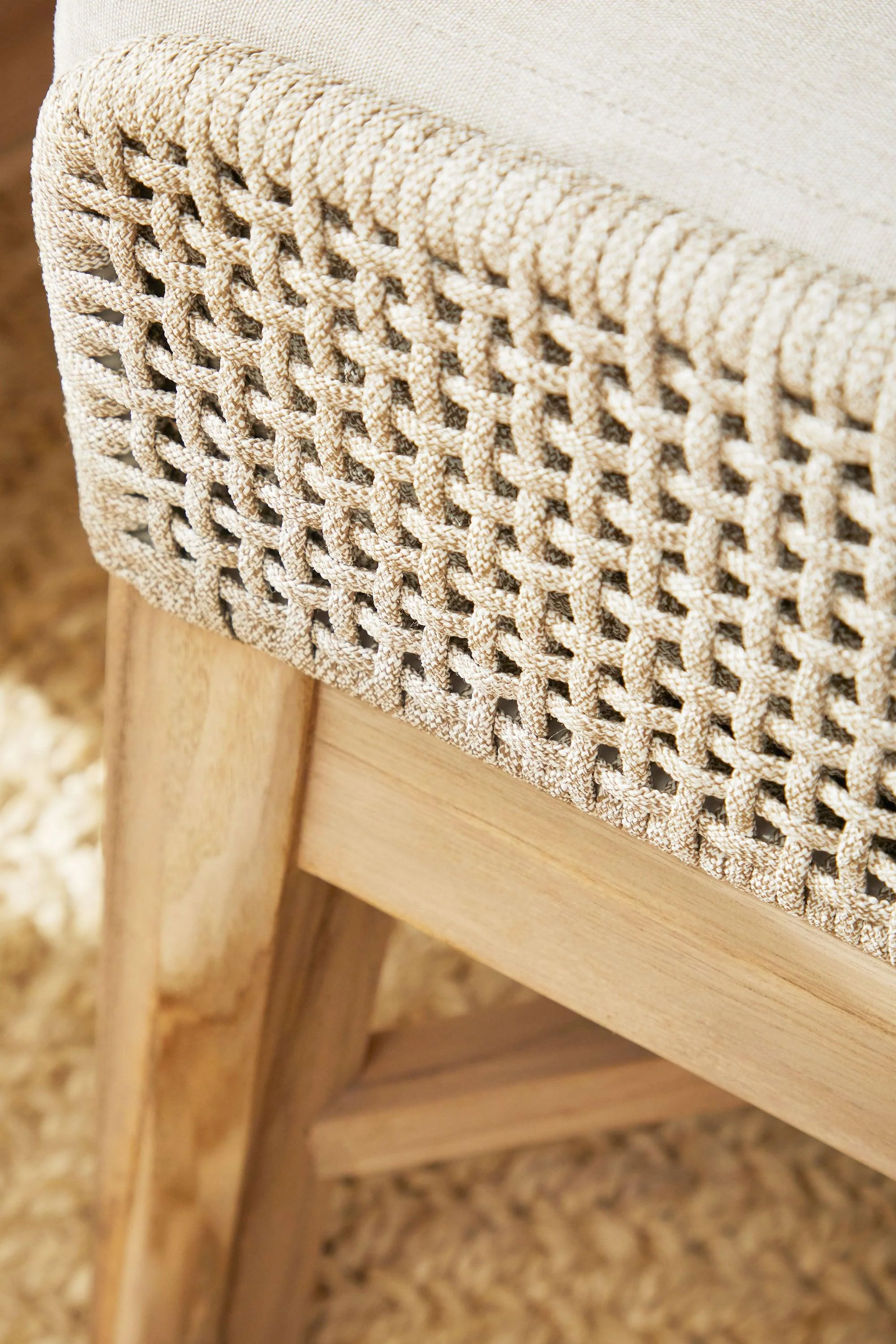Tapestry Outdoor Footstool - Image 8