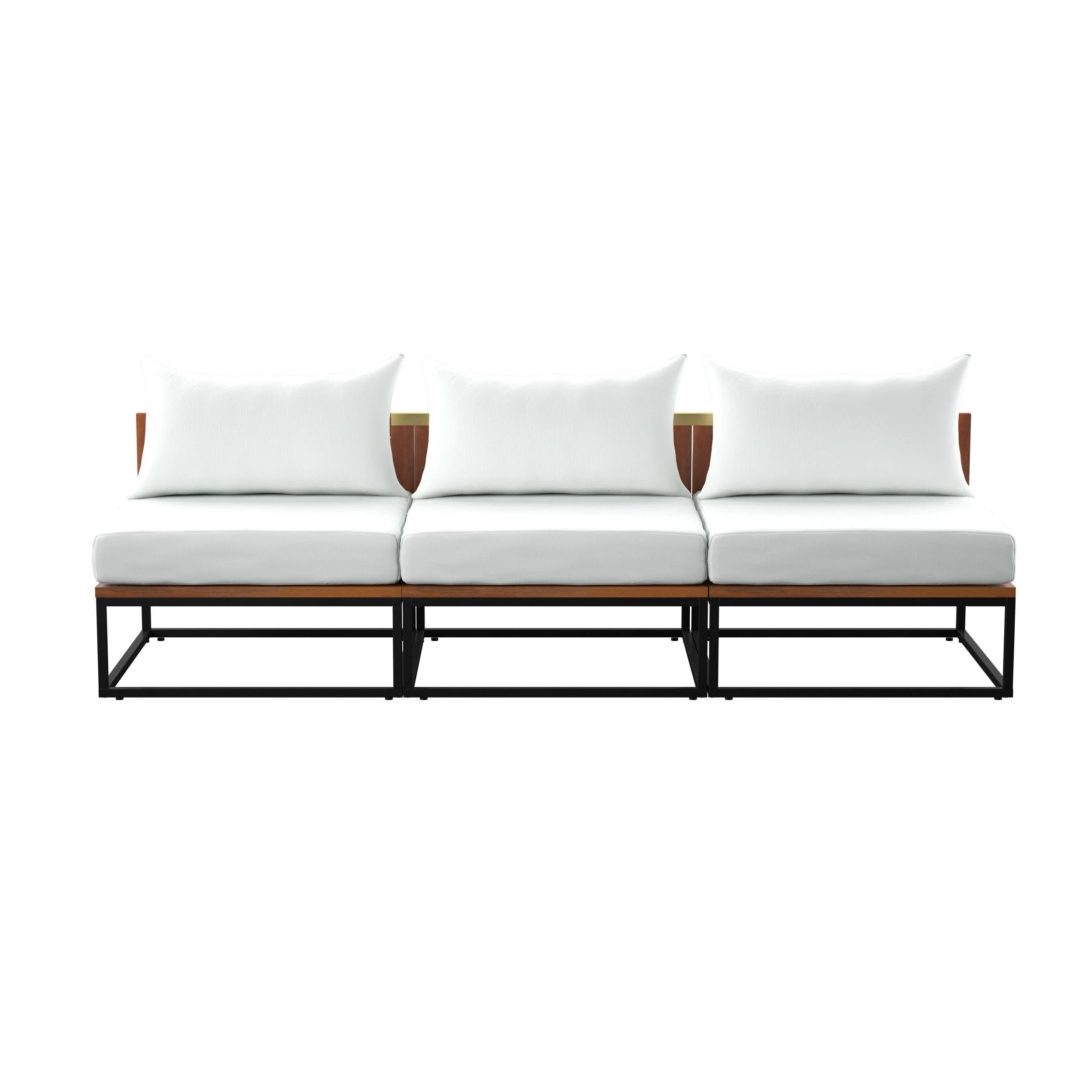 Taradale Modular Outdoor Sofa w/ Cushions - Image 3