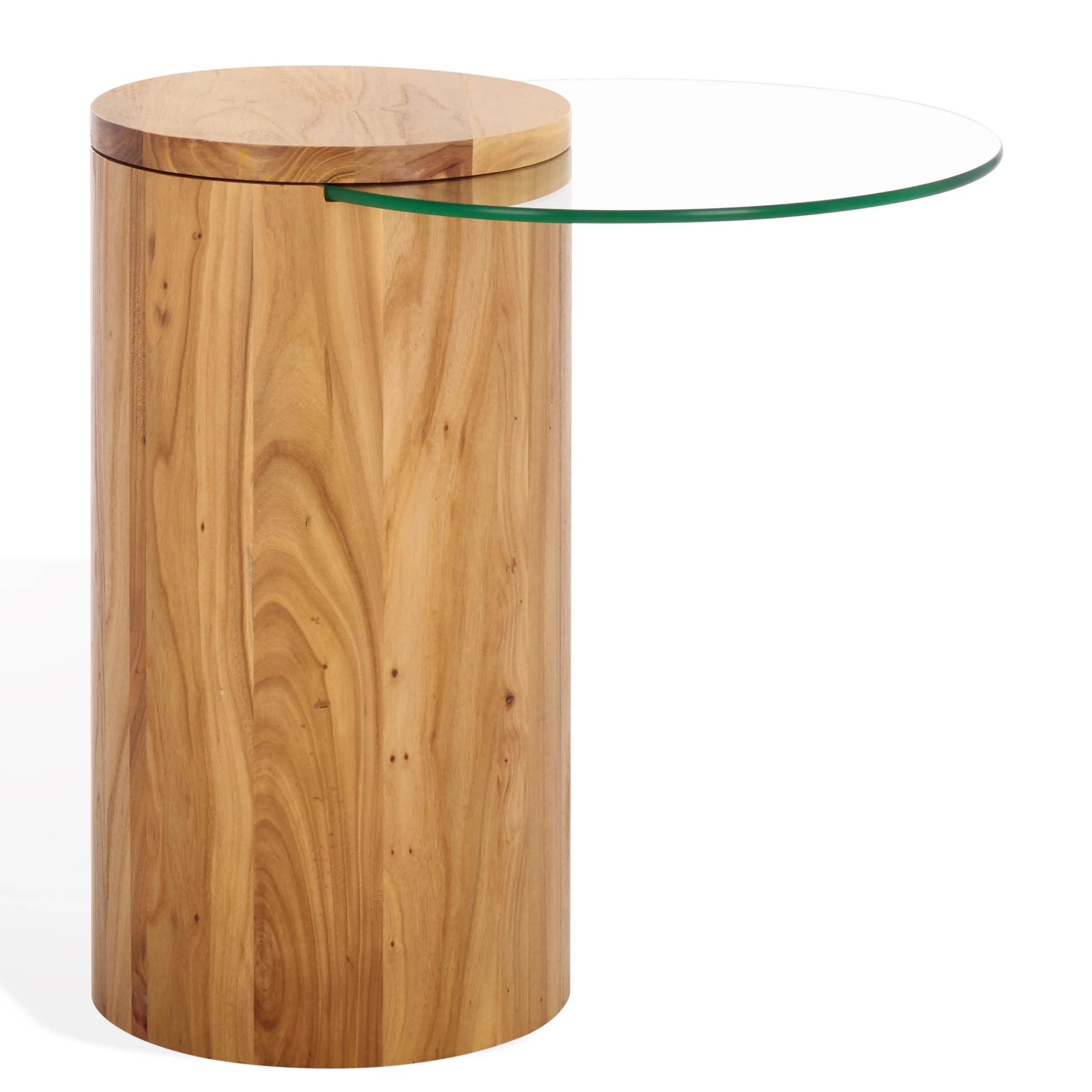 Tasharose Wood And Glass Accent Table - Image 11