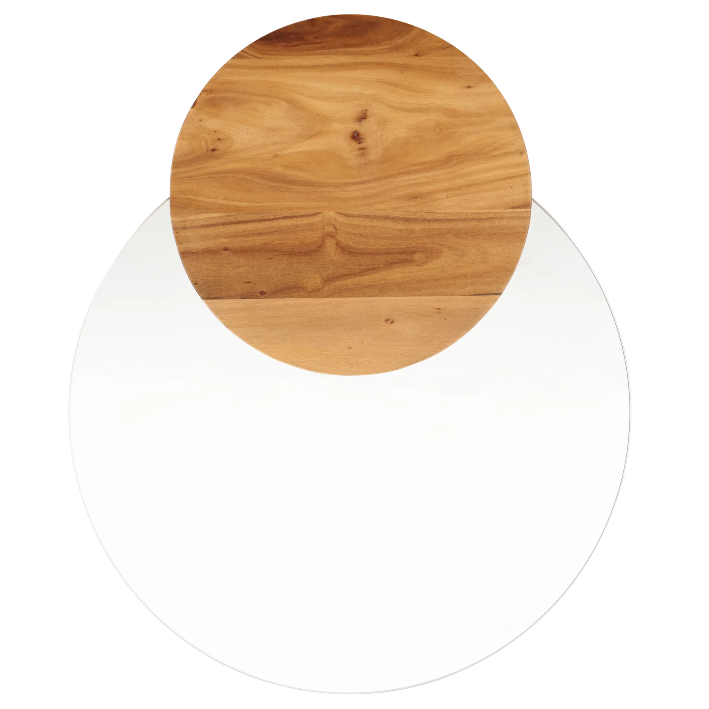 Tasharose Wood And Glass Accent Table - Image 12