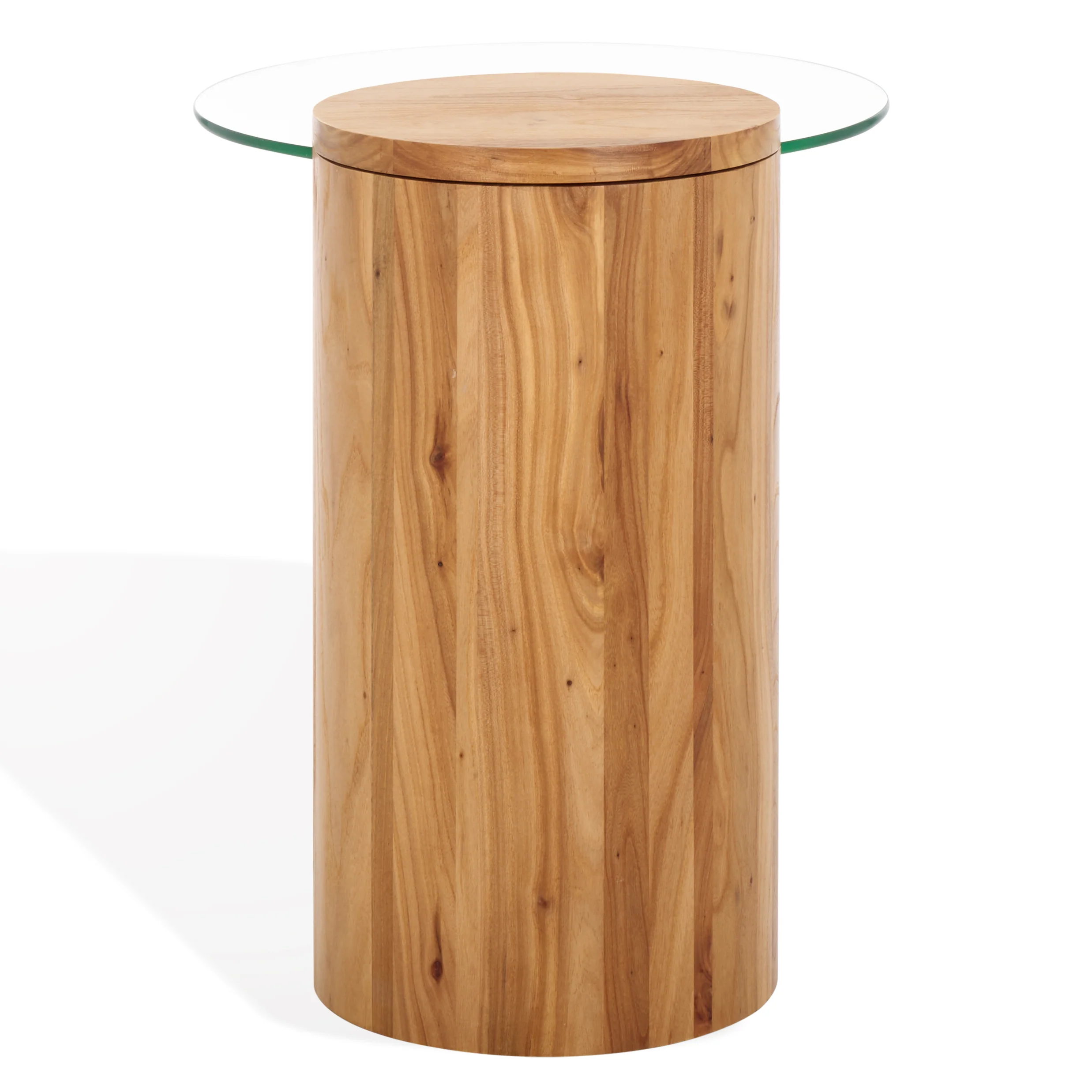 Tasharose Wood And Glass Accent Table - Image 4