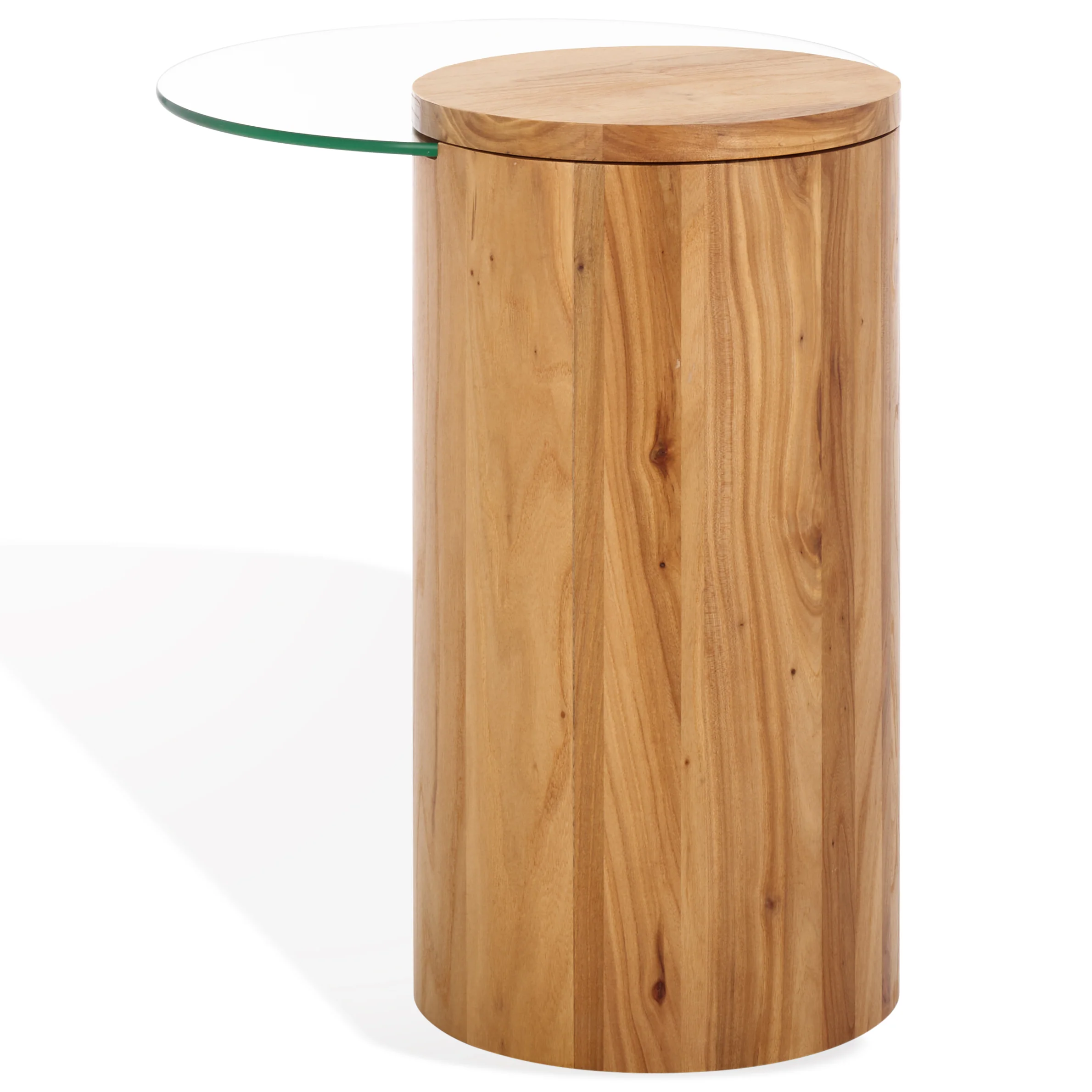 Tasharose Wood And Glass Accent Table - Image 8