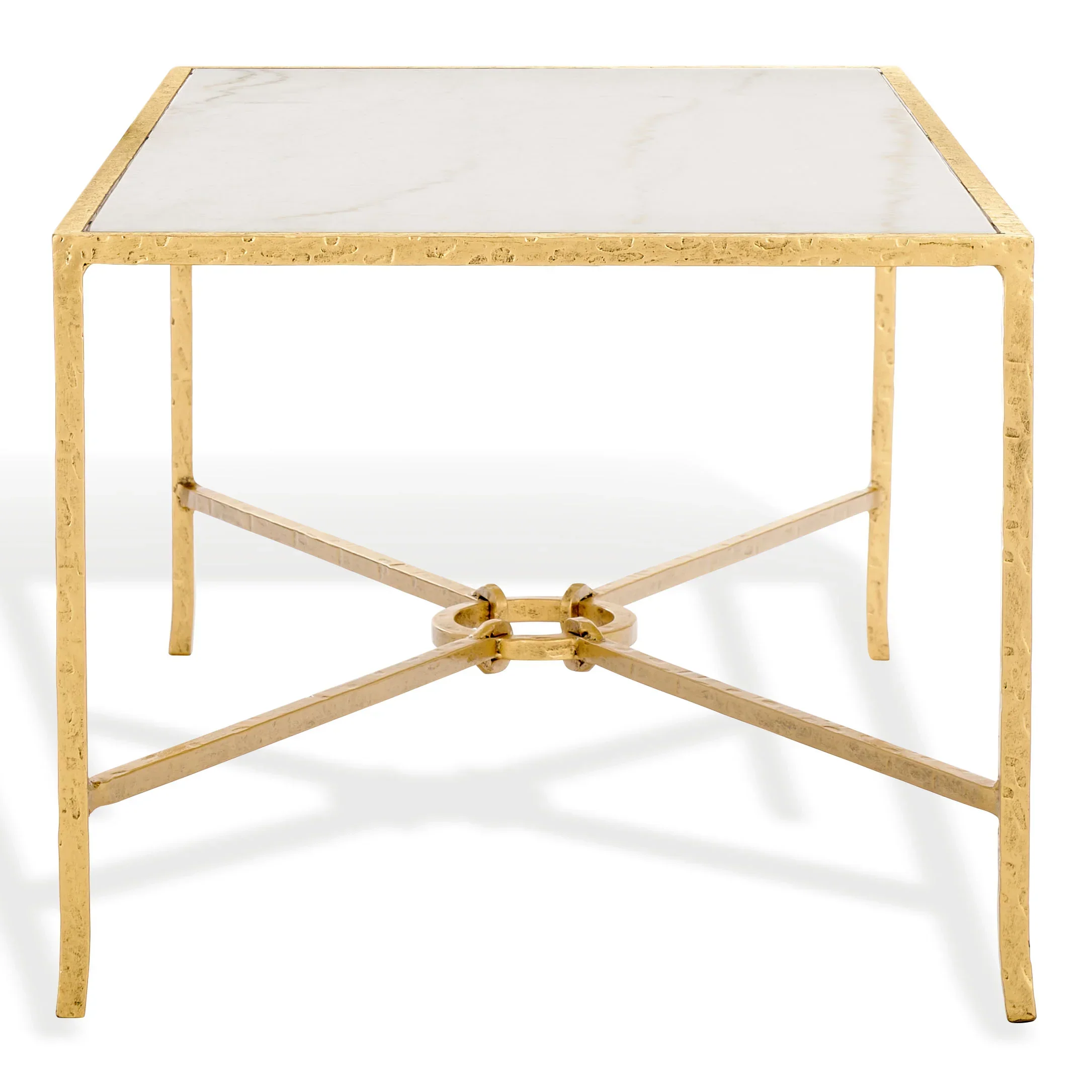 Tauri Forged Metal Rectangle Coffee Table - Image 28