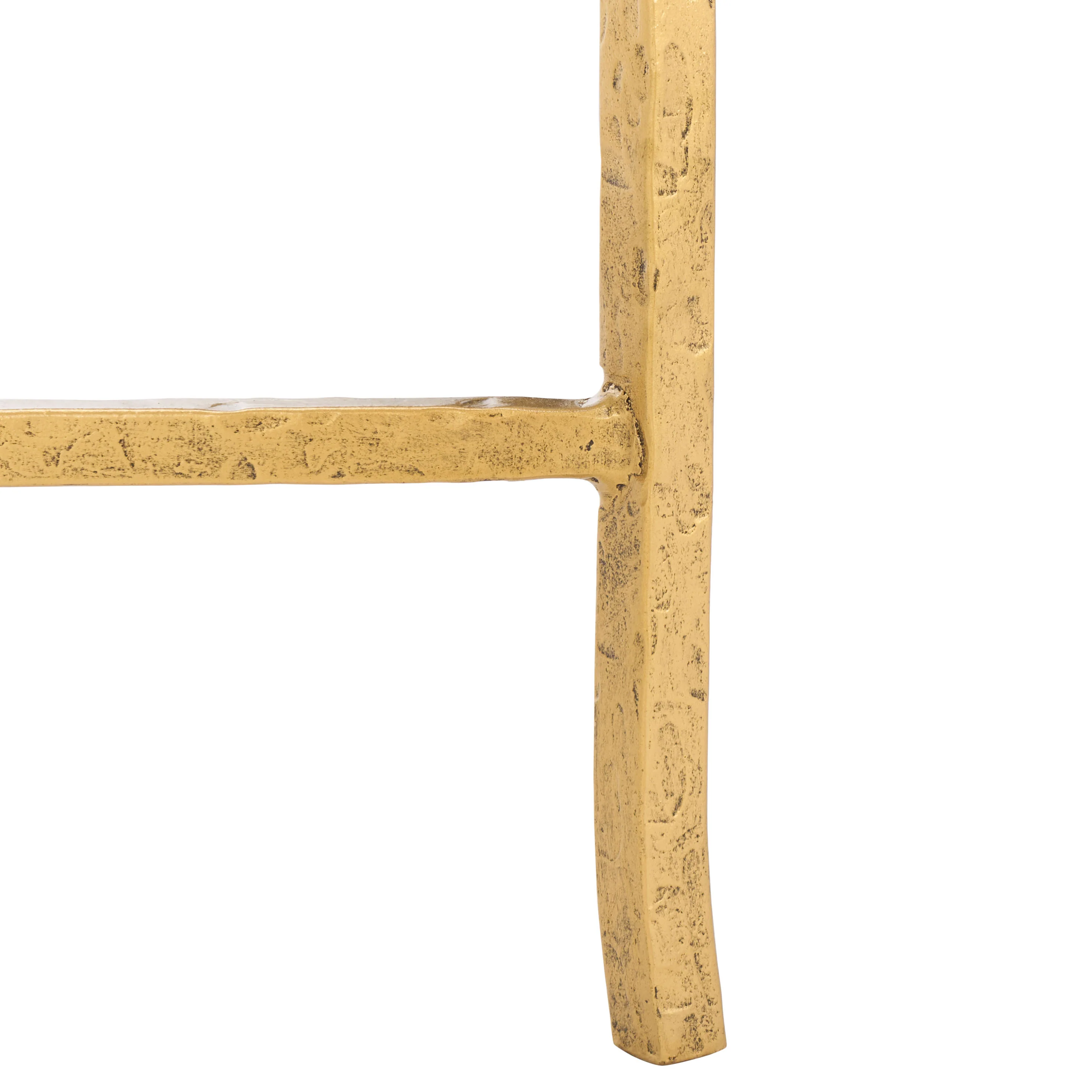 Tauri Forged Metal Rectangle Coffee Table - Image 8