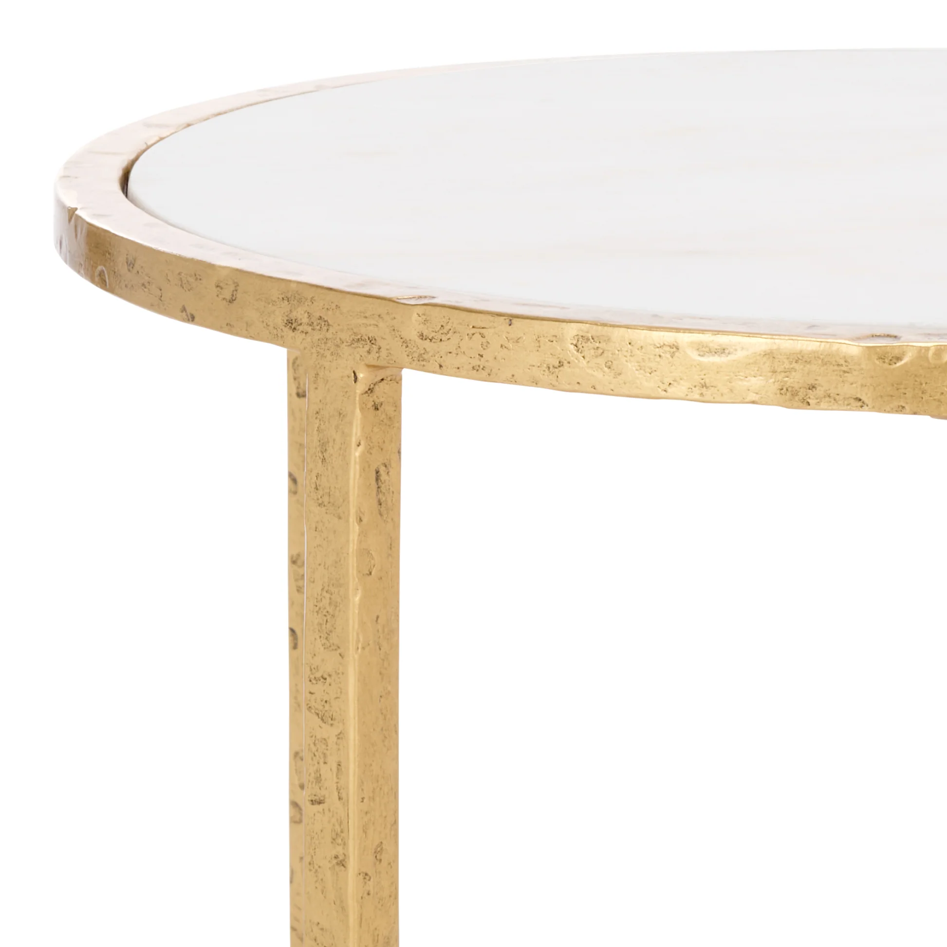 Tauri Forged Metal Round Accent Table - Image 20