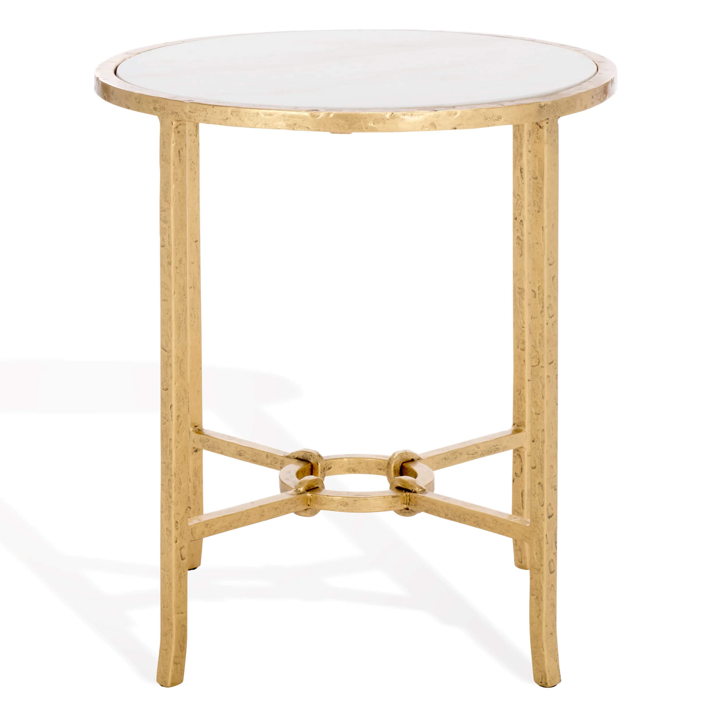 Tauri Forged Metal Round Accent Table - Image 25