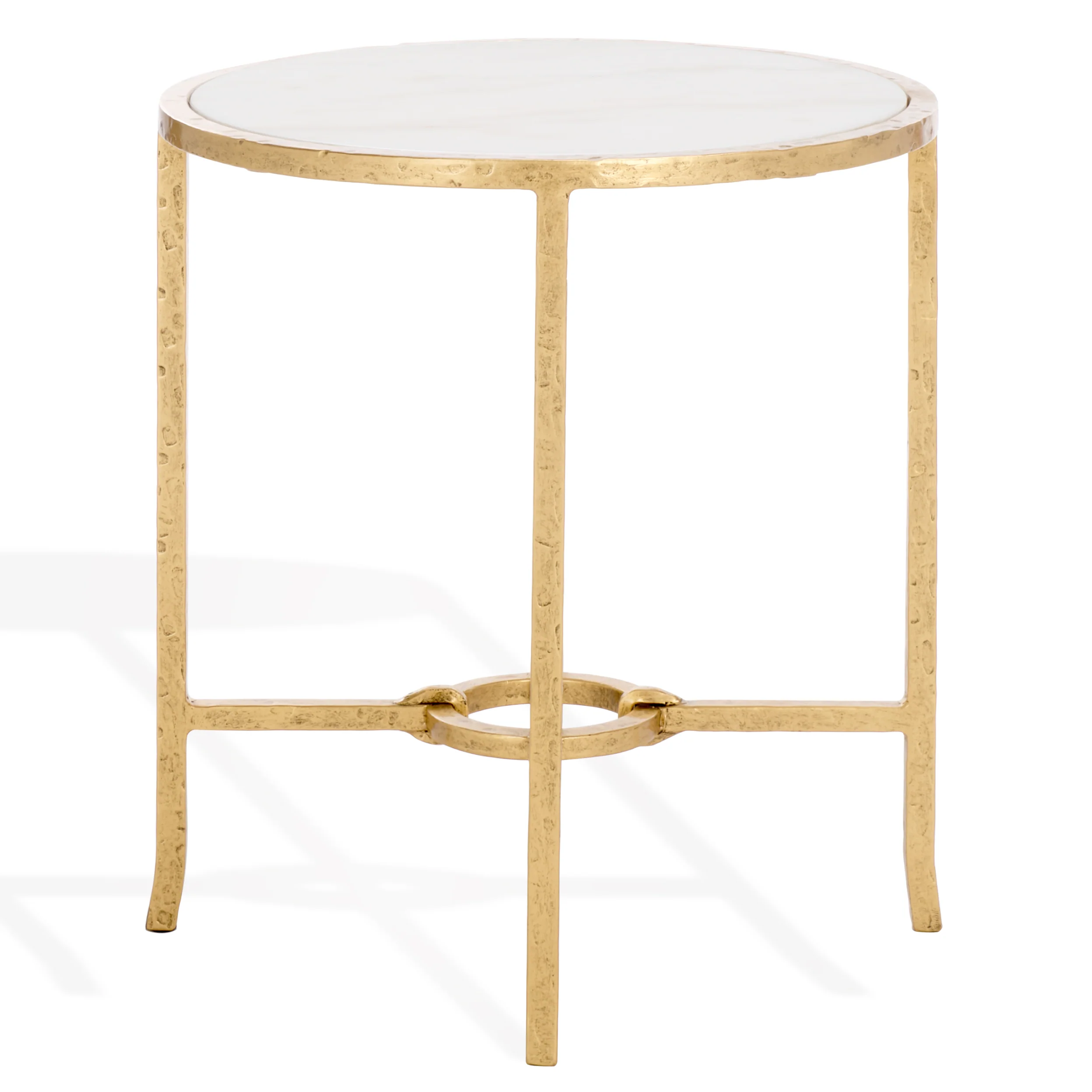 Tauri Forged Metal Round Accent Table - Image 26