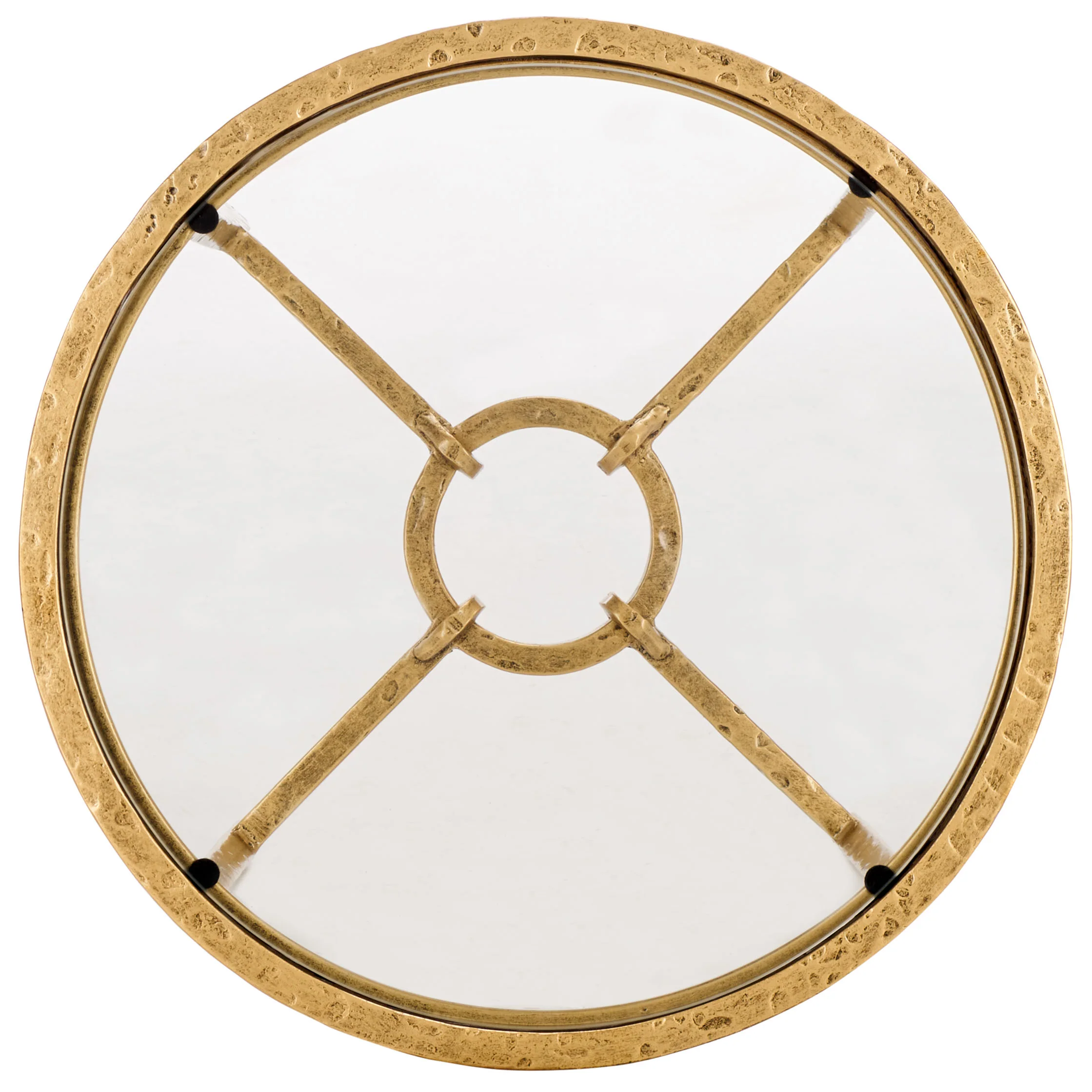 Tauri Forged Metal Round Accent Table - Image 9