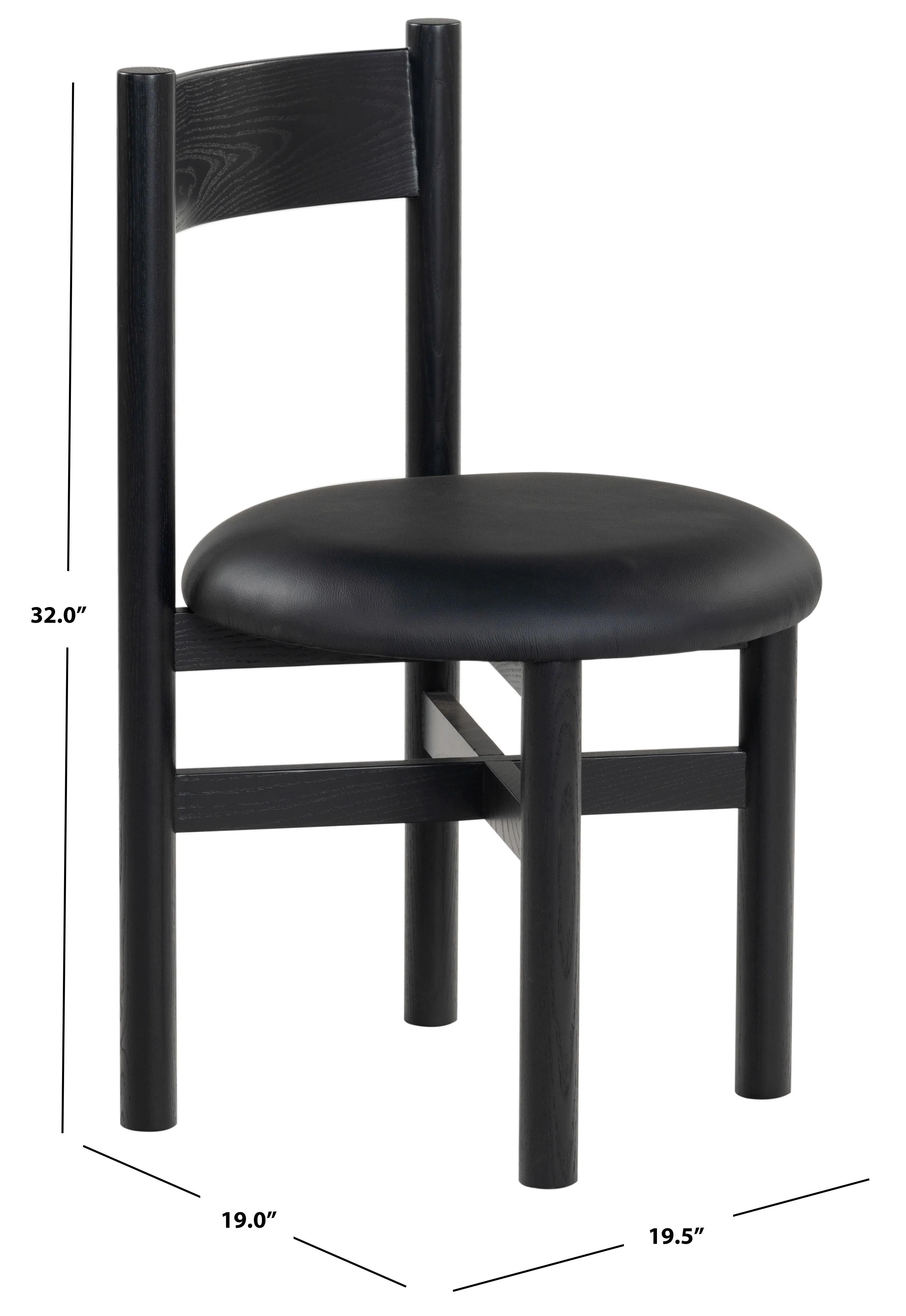 Tayla Leather Dining Chair - Image 2