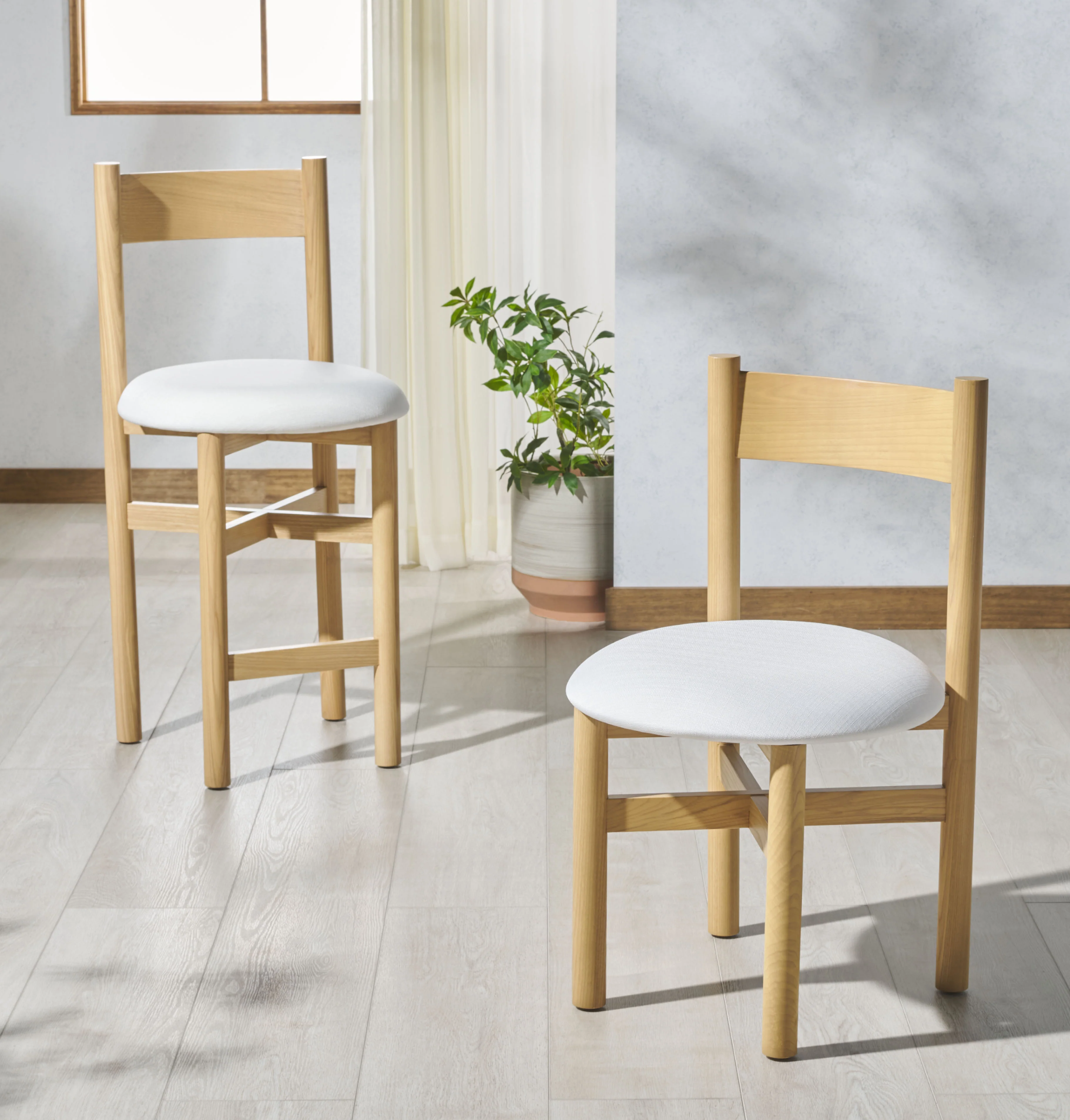 Tayla Linen Dining Chair - Image 11