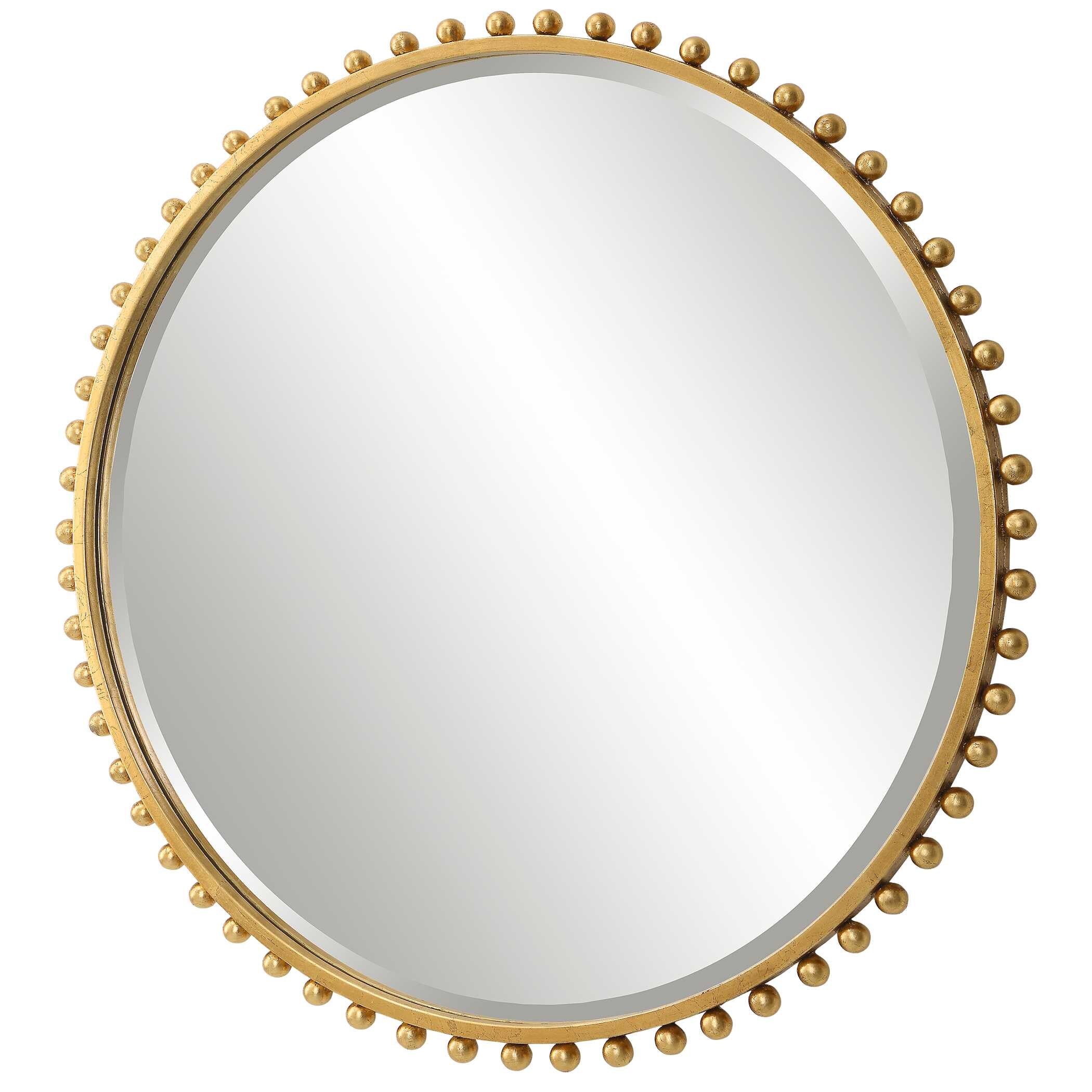 Taza Gold Round Mirror - Image 4