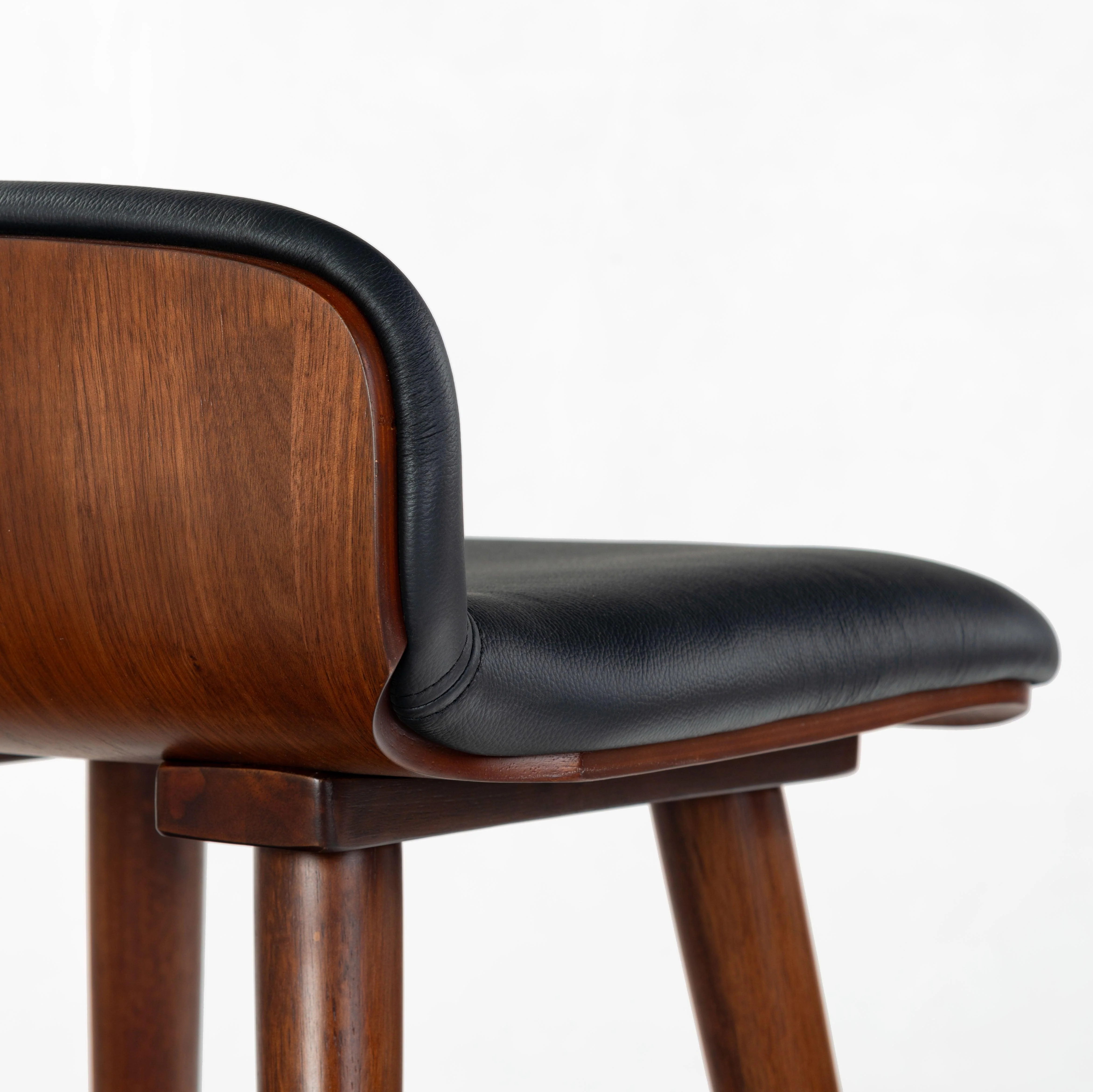 Tazmyn Leather Counter Stool - Image 12