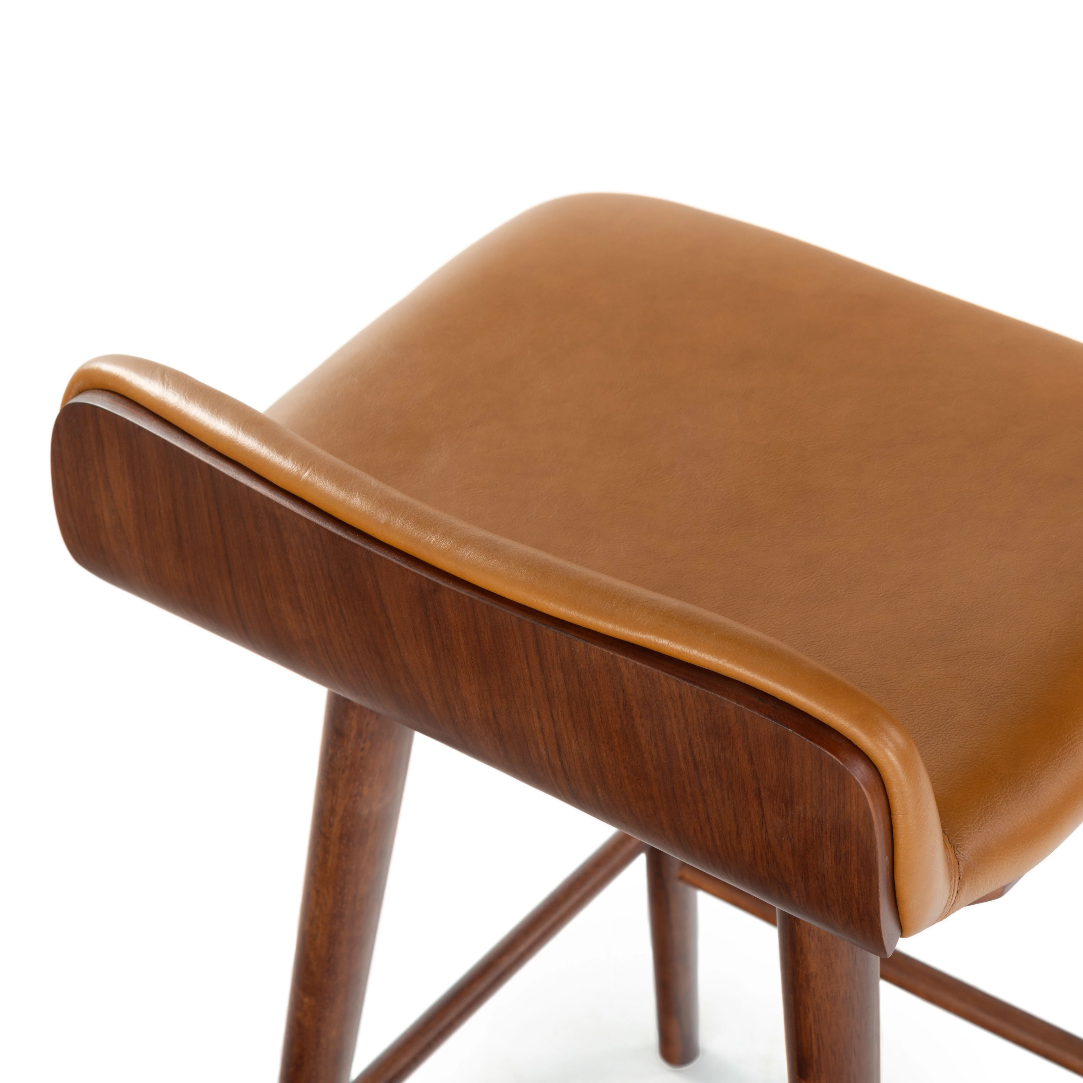 Tazmyn Leather Counter Stool - Image 17
