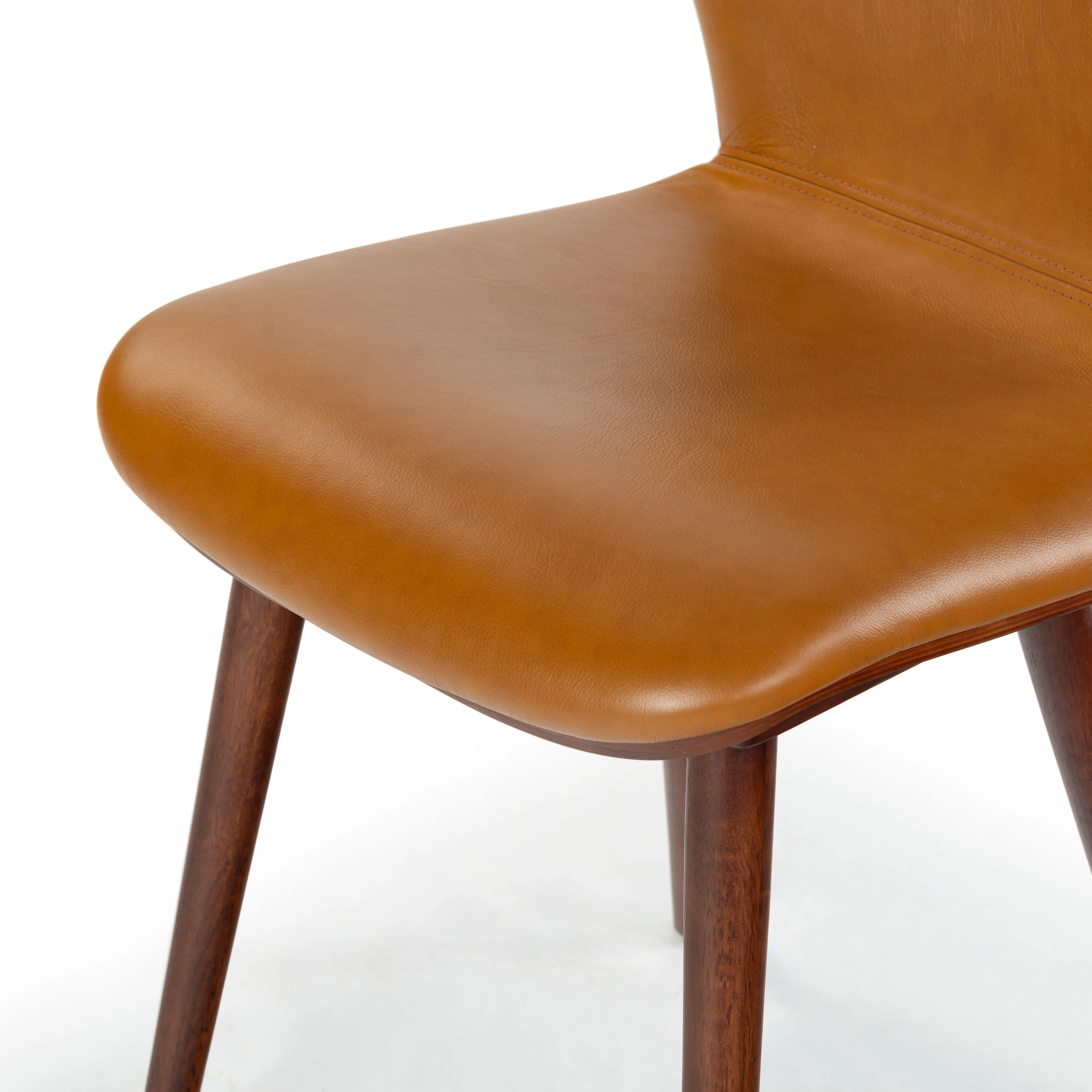 Tazmyn Leather Dining Chair - Image 17