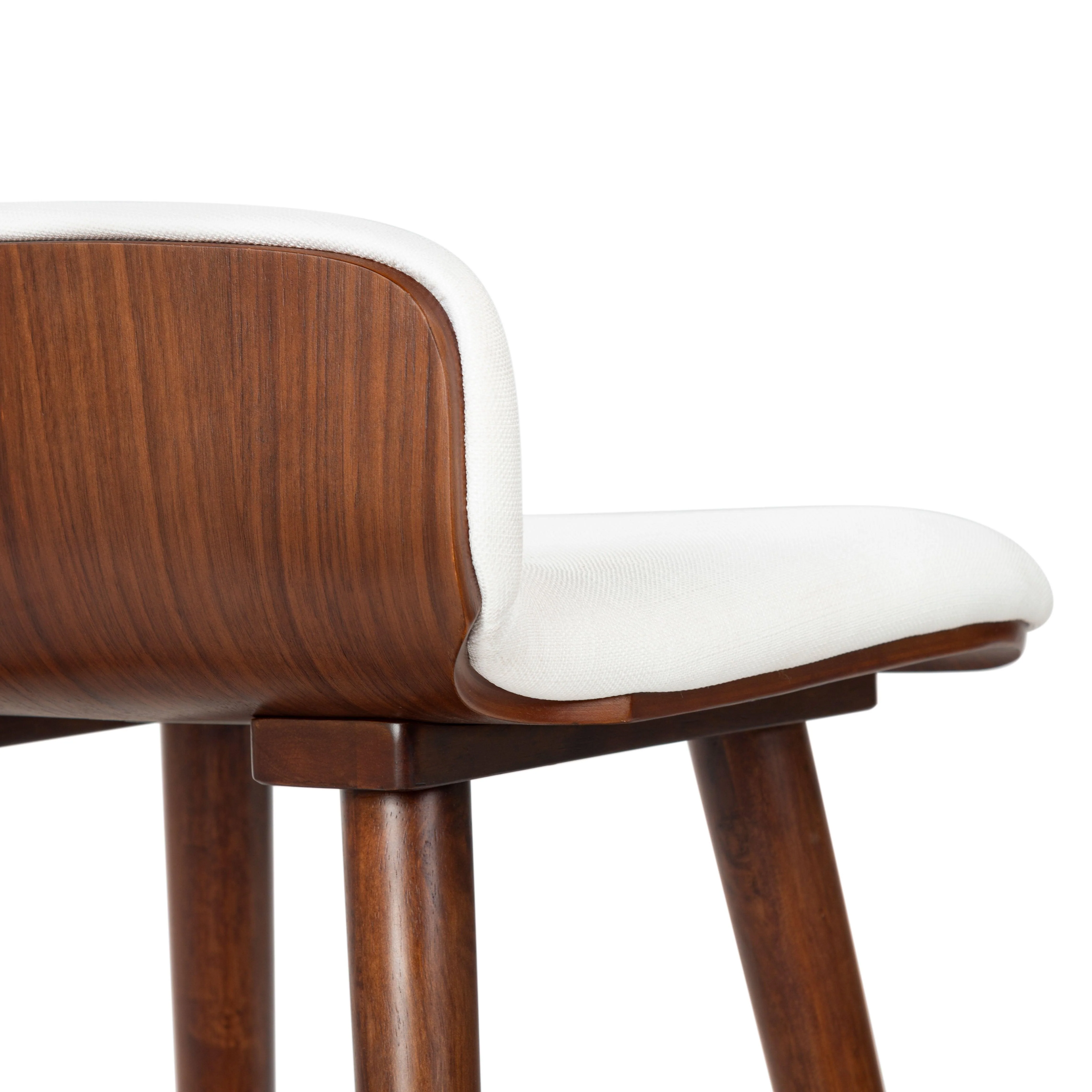 Tazmyn Linen Barstool - Image 11