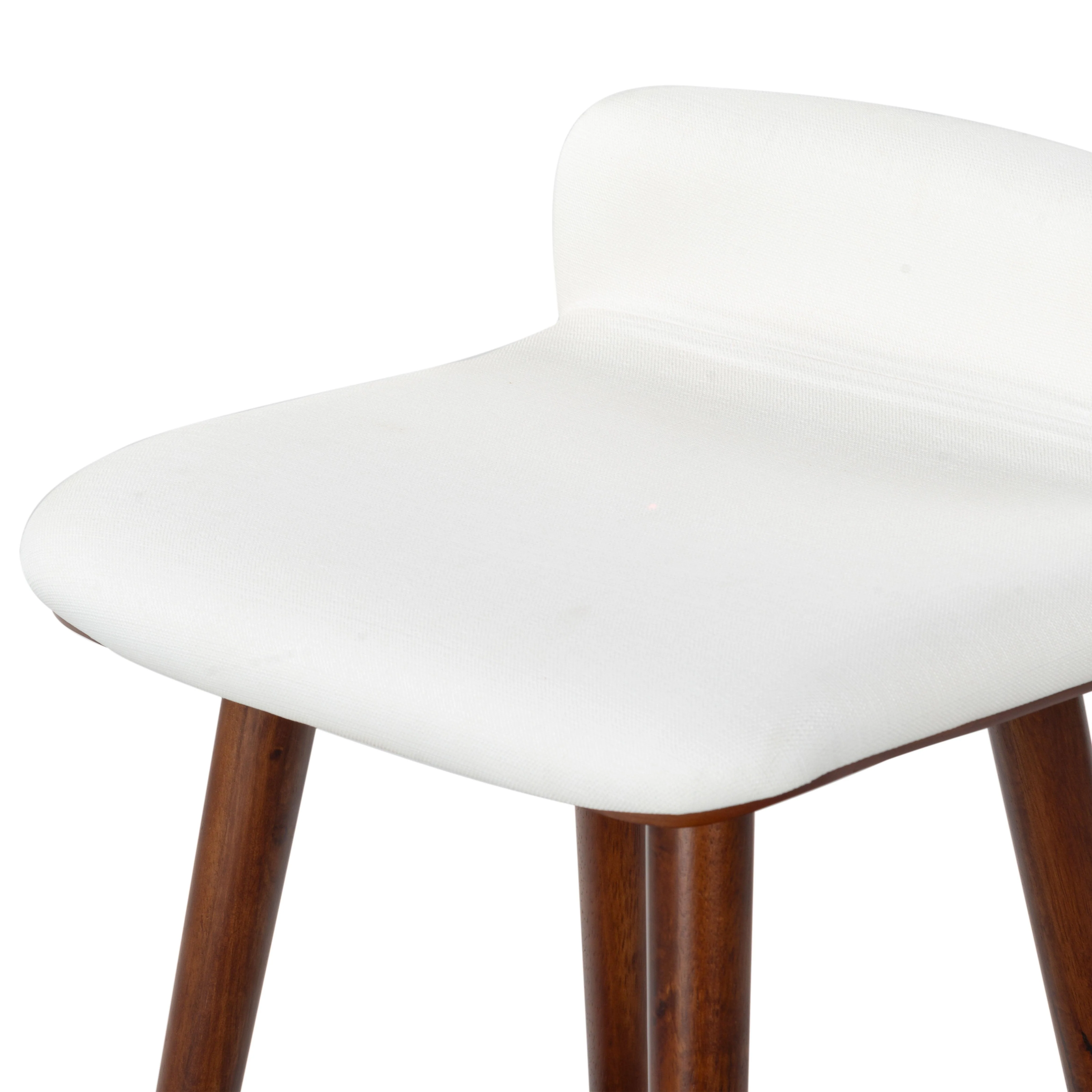 Tazmyn Linen Barstool - Image 6