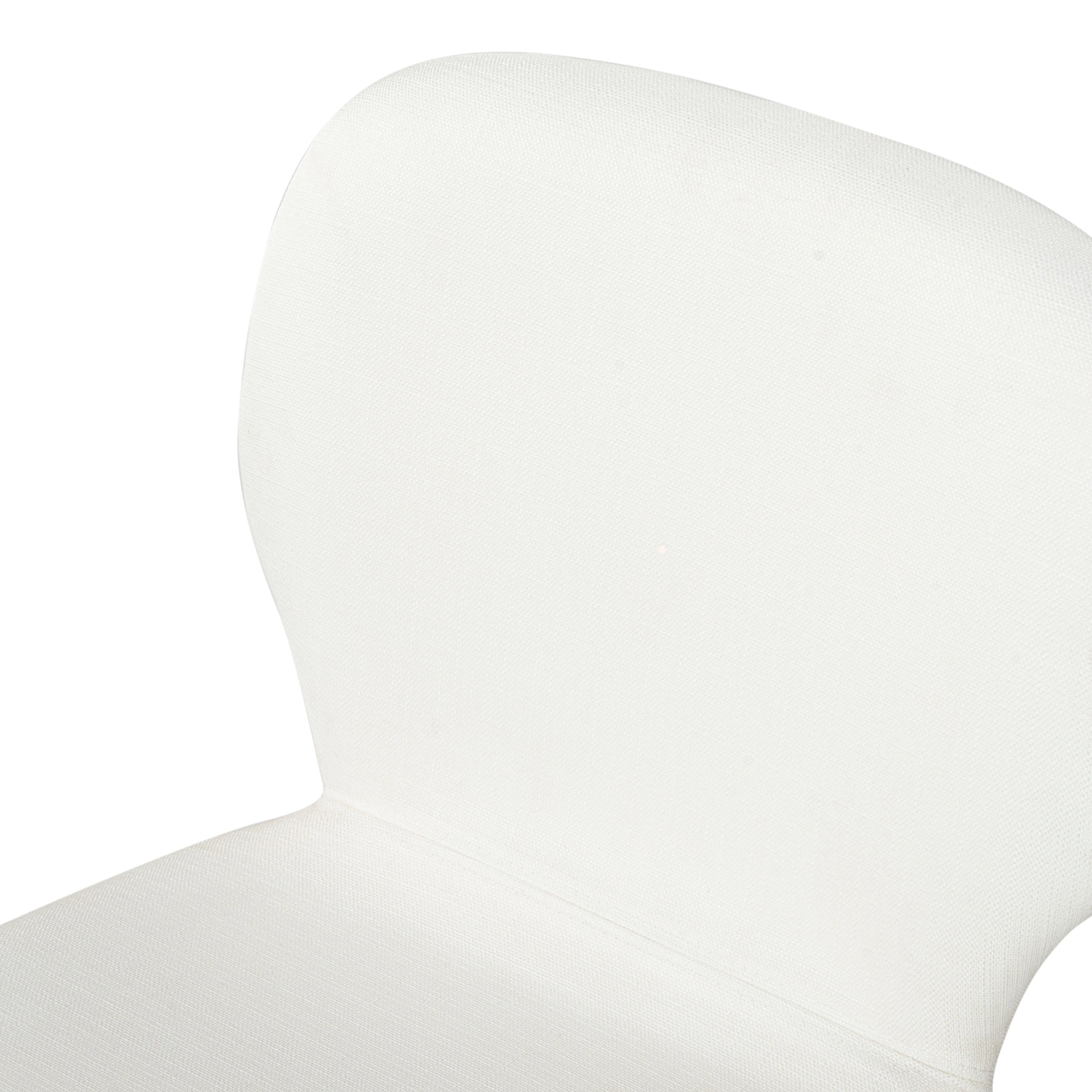 Tazmyn Linen Dining Chair - Image 9