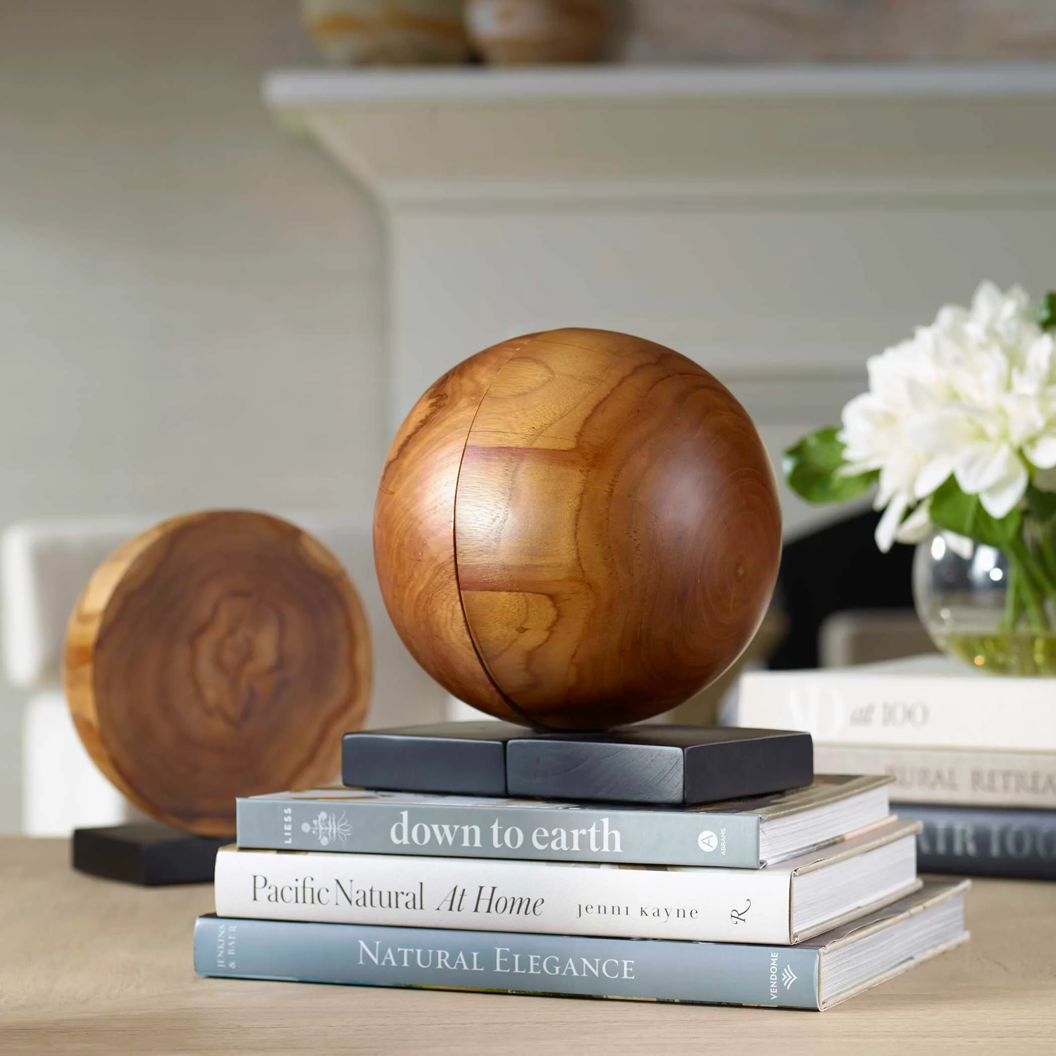Teak And Noir Bookends - Set of 2 - Image 9